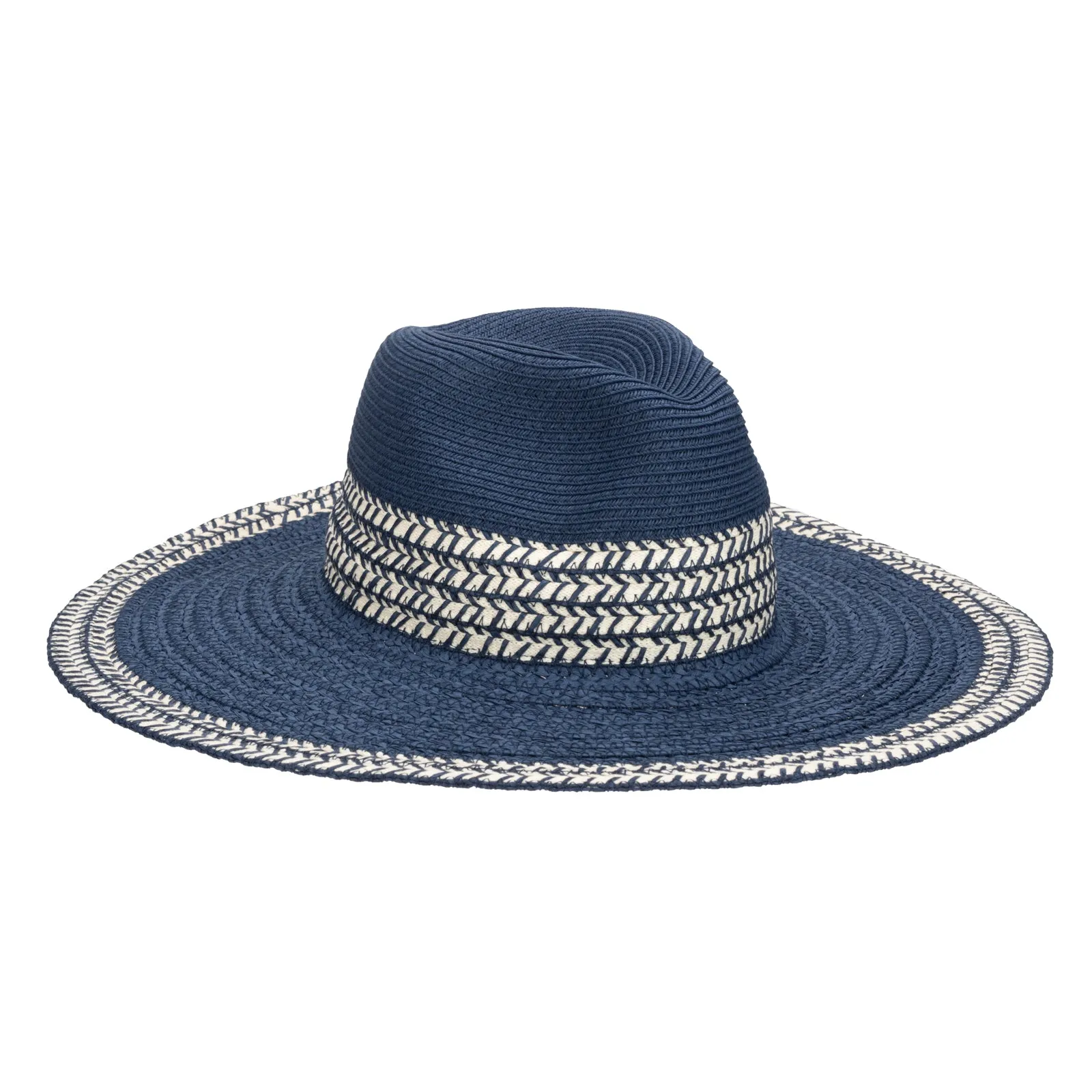 Penny - Paper Braid Fedora sold by San Diego Hat Company product image thumbnail 2