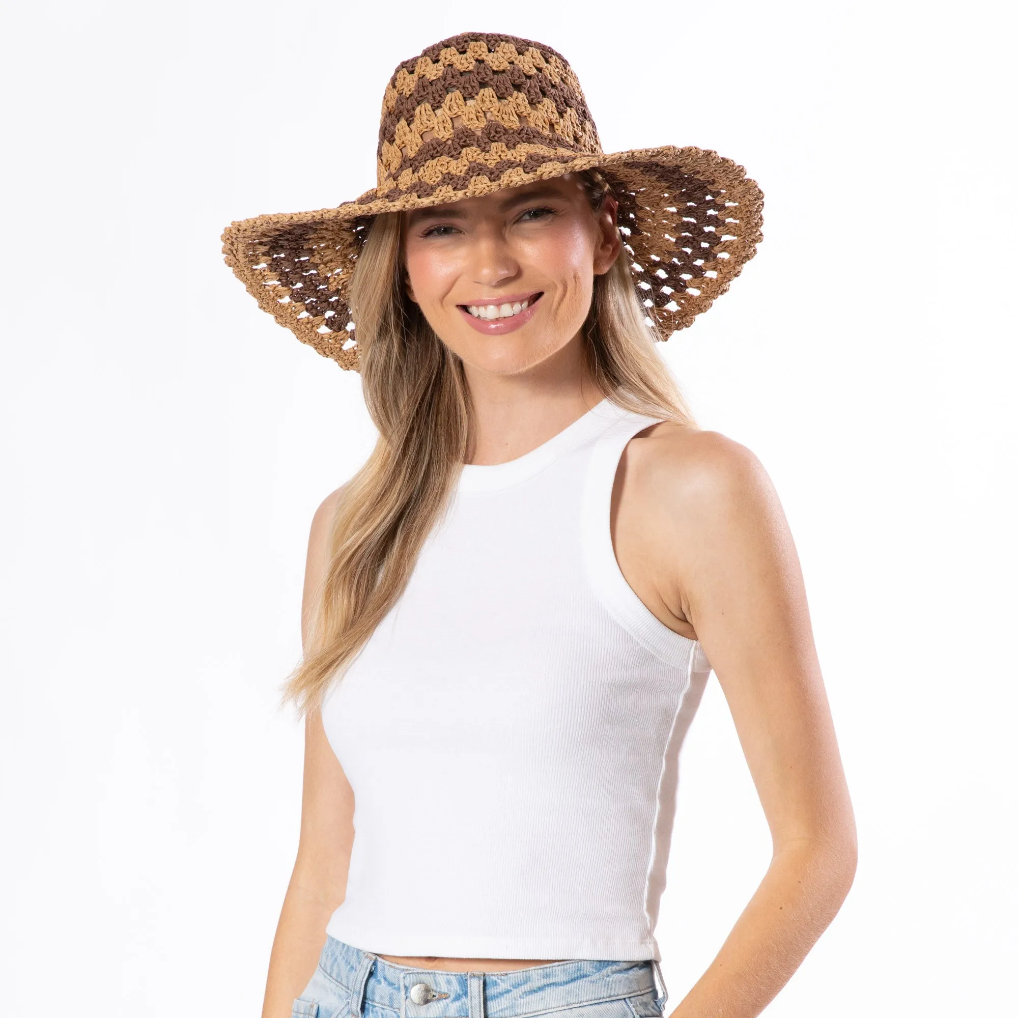 Julep - Crochet Floppy Round Crown sold by San Diego Hat Company product image thumbnail 3