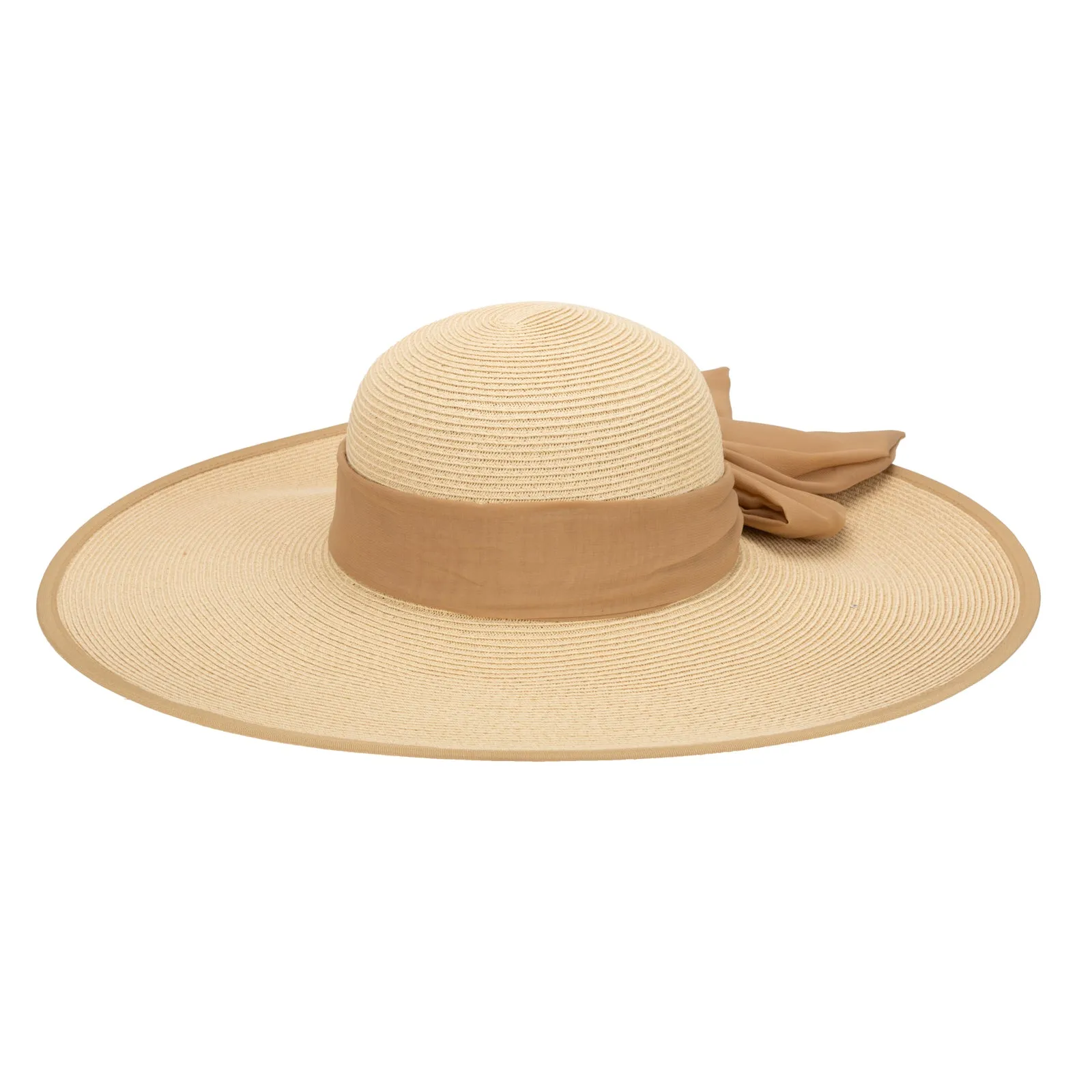 Golden - Wide Brim Round Crown sold by San Diego Hat Company