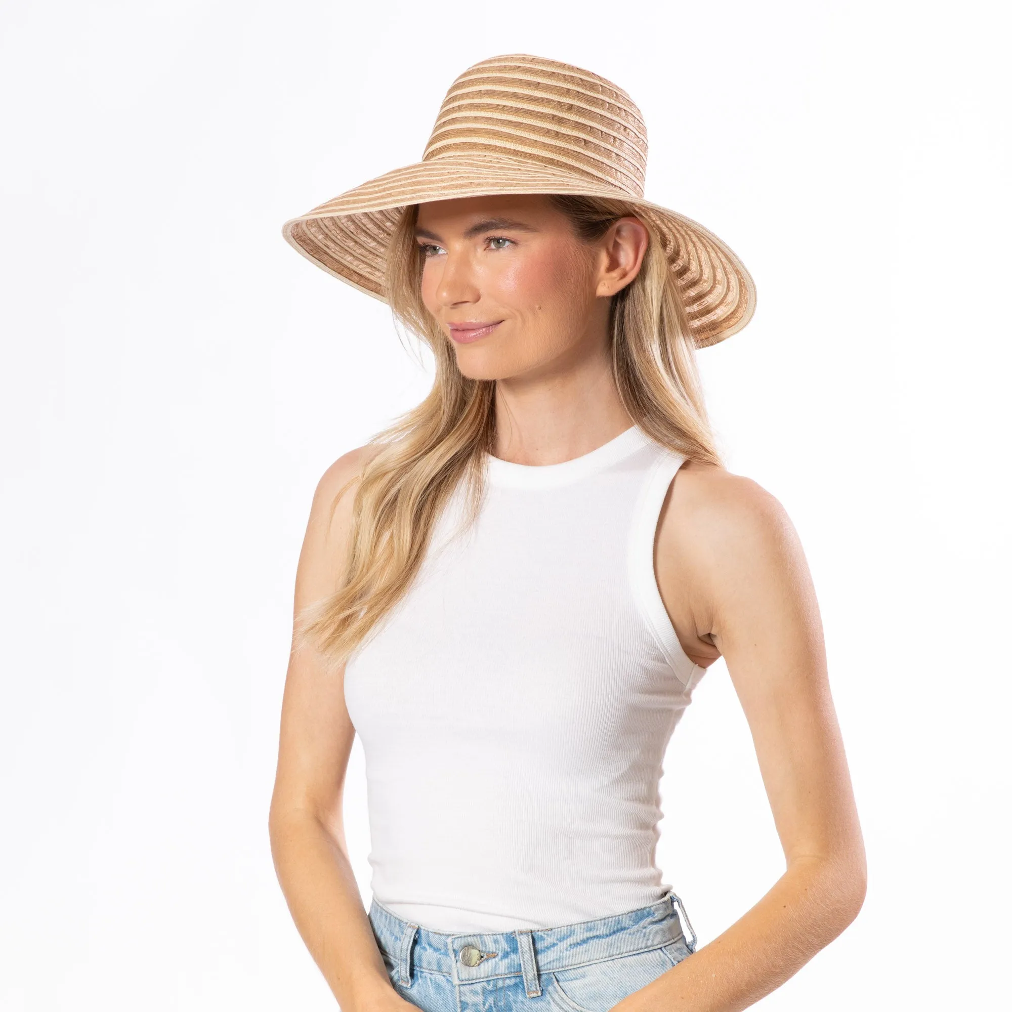 Julie - Ribbon Braid Round Crown sold by San Diego Hat Company product image thumbnail 5