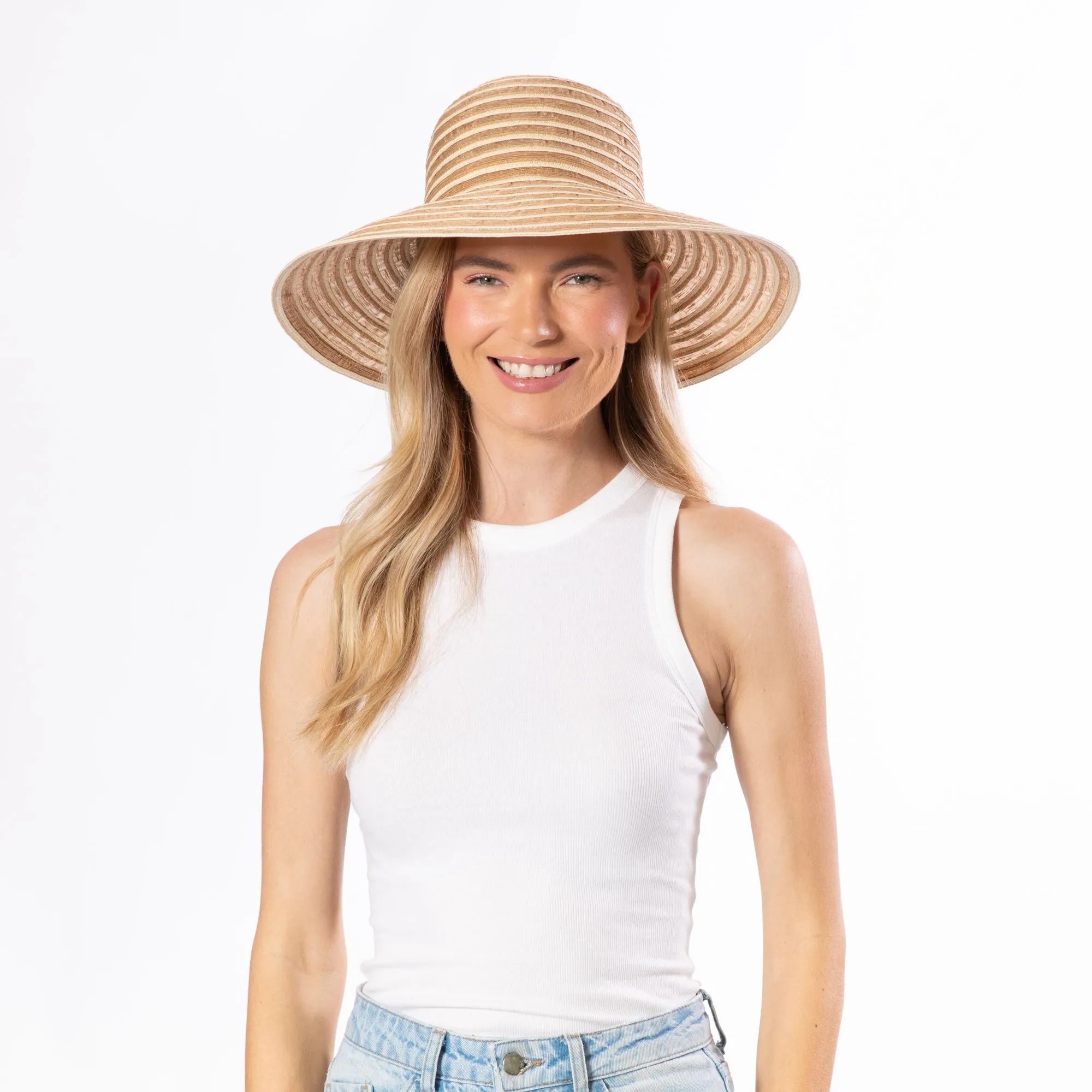 Julie - Ribbon Braid Round Crown sold by San Diego Hat Company product image thumbnail 2