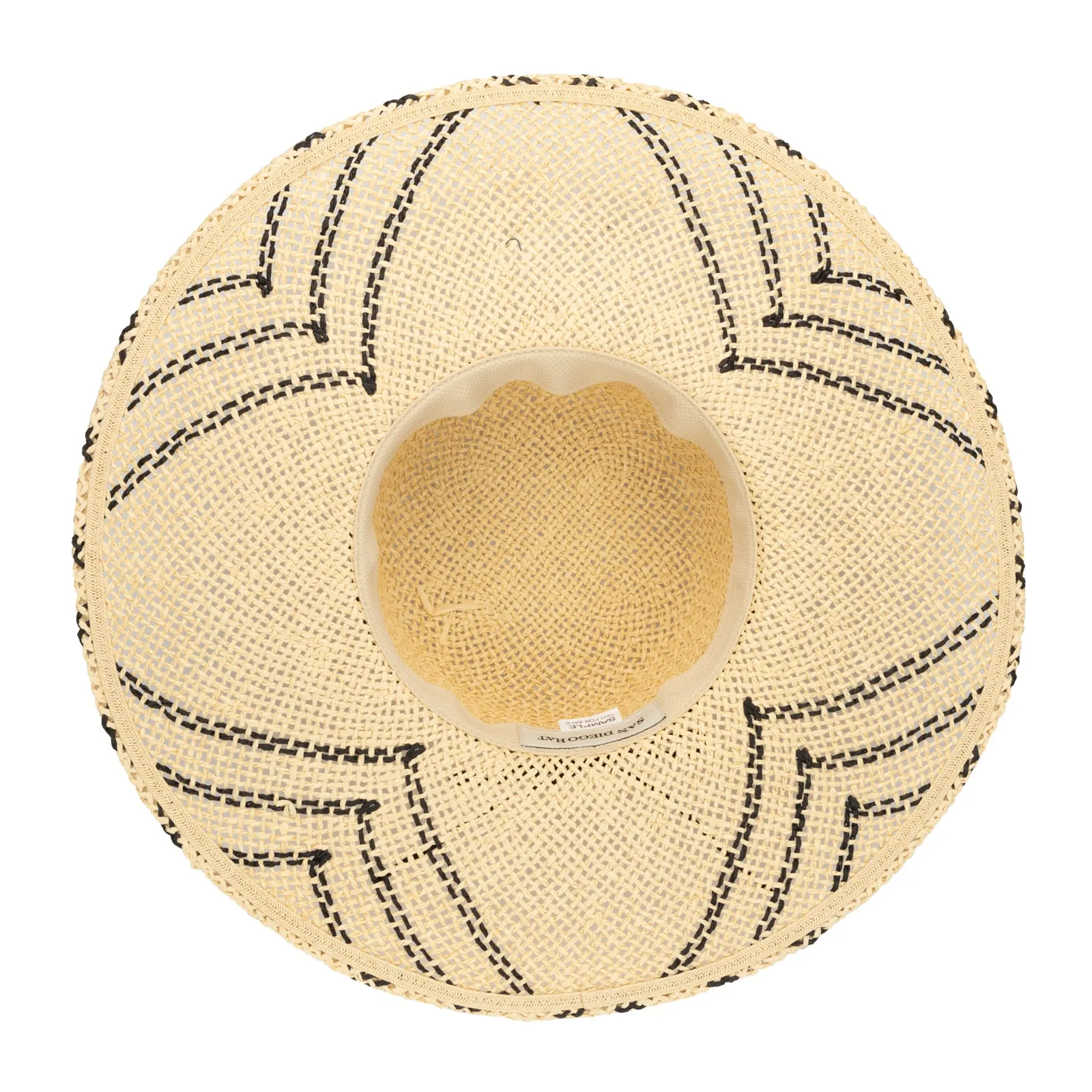 Rink - Woven Round Crown sold by San Diego Hat Company product image thumbnail 4