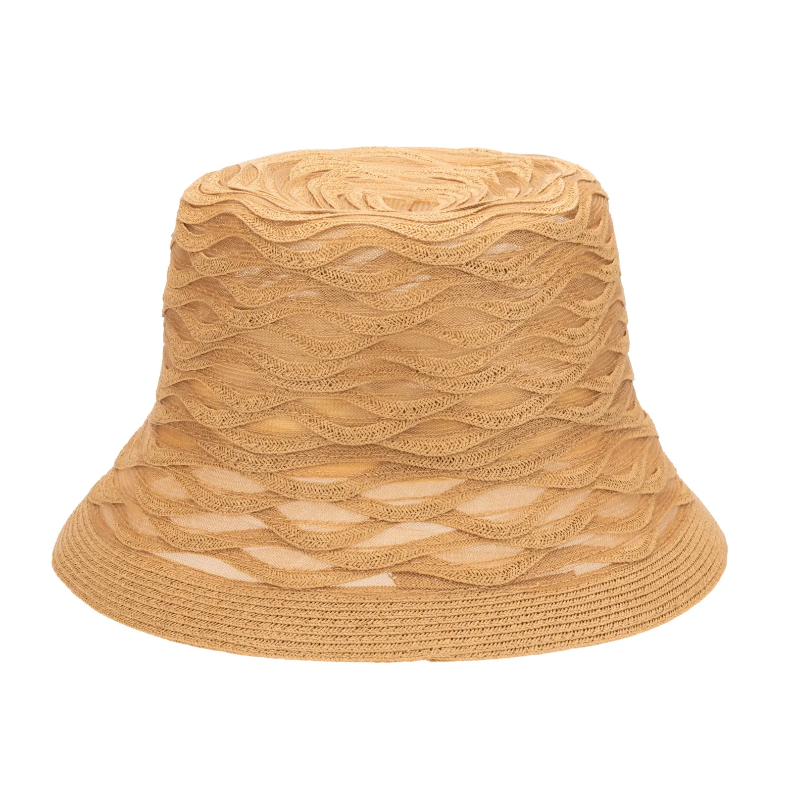 Marie - Wavy Mesh Bucket Hat sold by San Diego Hat Company