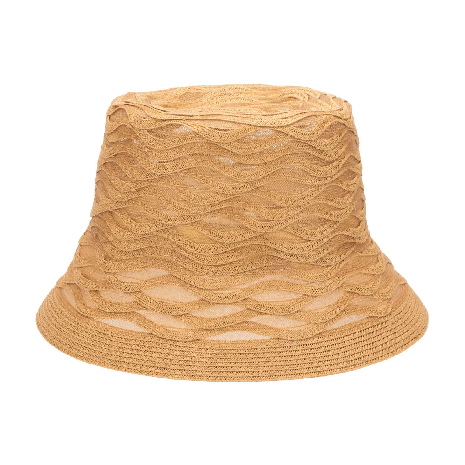 Marie - Wavy Mesh Bucket Hat sold by San Diego Hat Company product image thumbnail 2