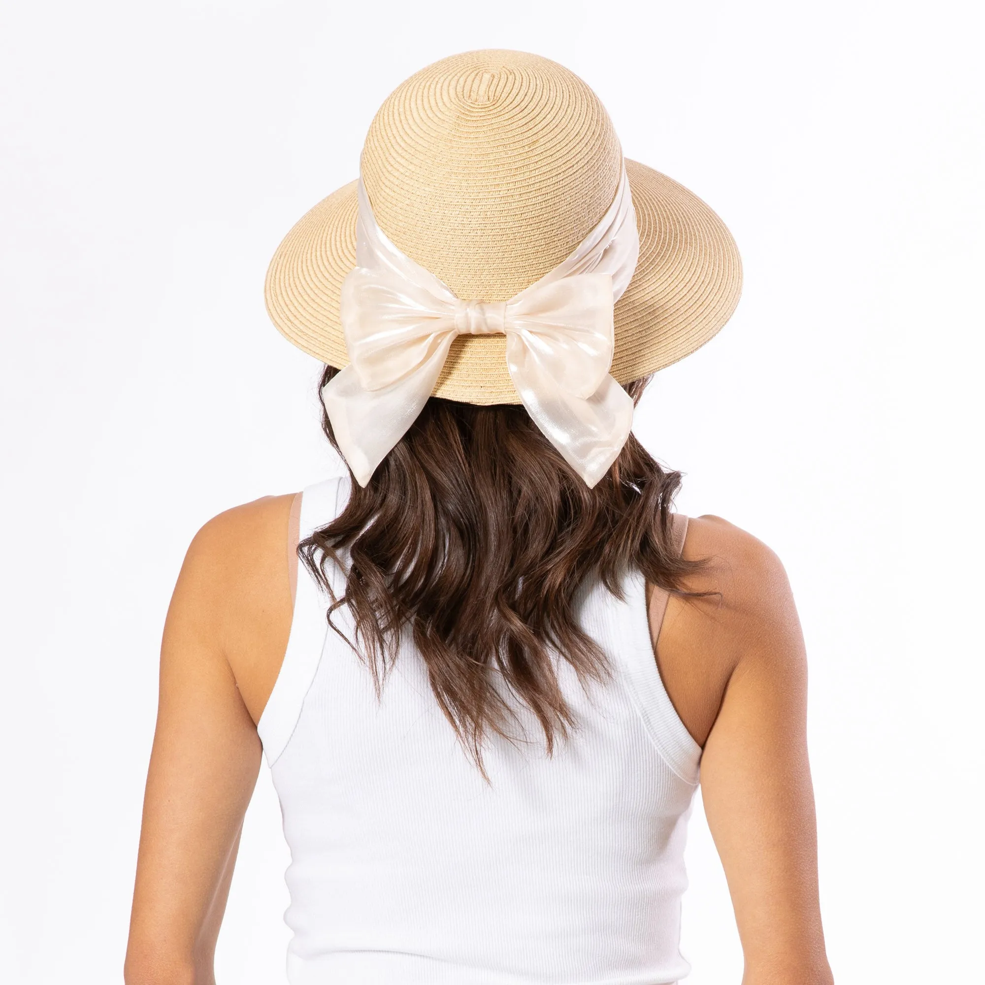 Grace - Ultrabraid Face Saver with Bow Band sold by San Diego Hat Company product image thumbnail 3