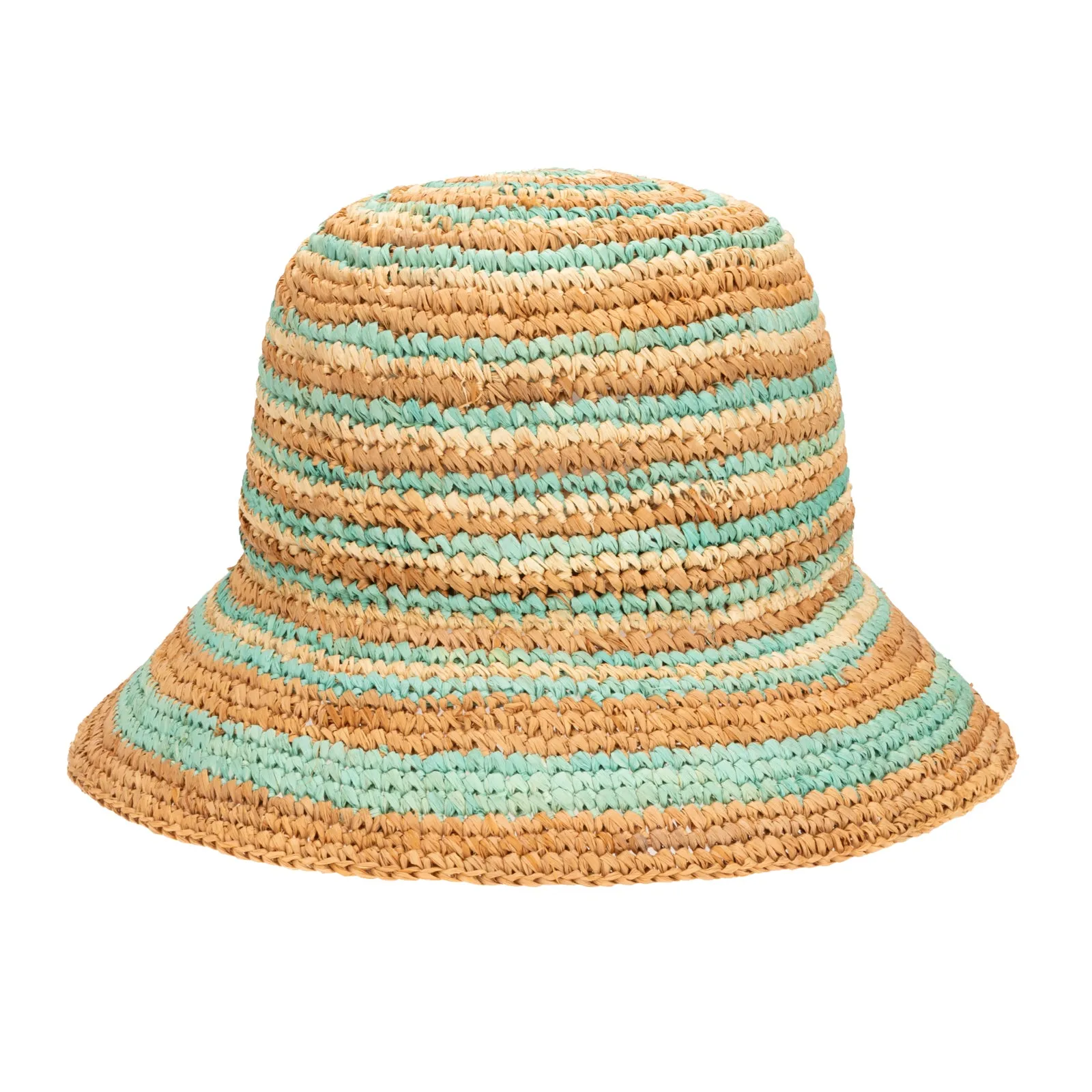 Daisy - Raffia Straw Bucket Hat sold by San Diego Hat Company