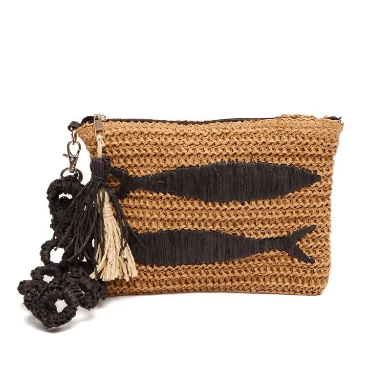 Guppy - Crochet Clutch sold by San Diego Hat Company