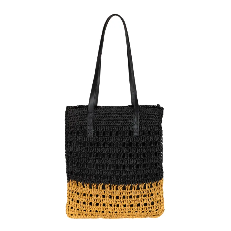 Pebble - Crochet Two Tone Tote sold by San Diego Hat Company