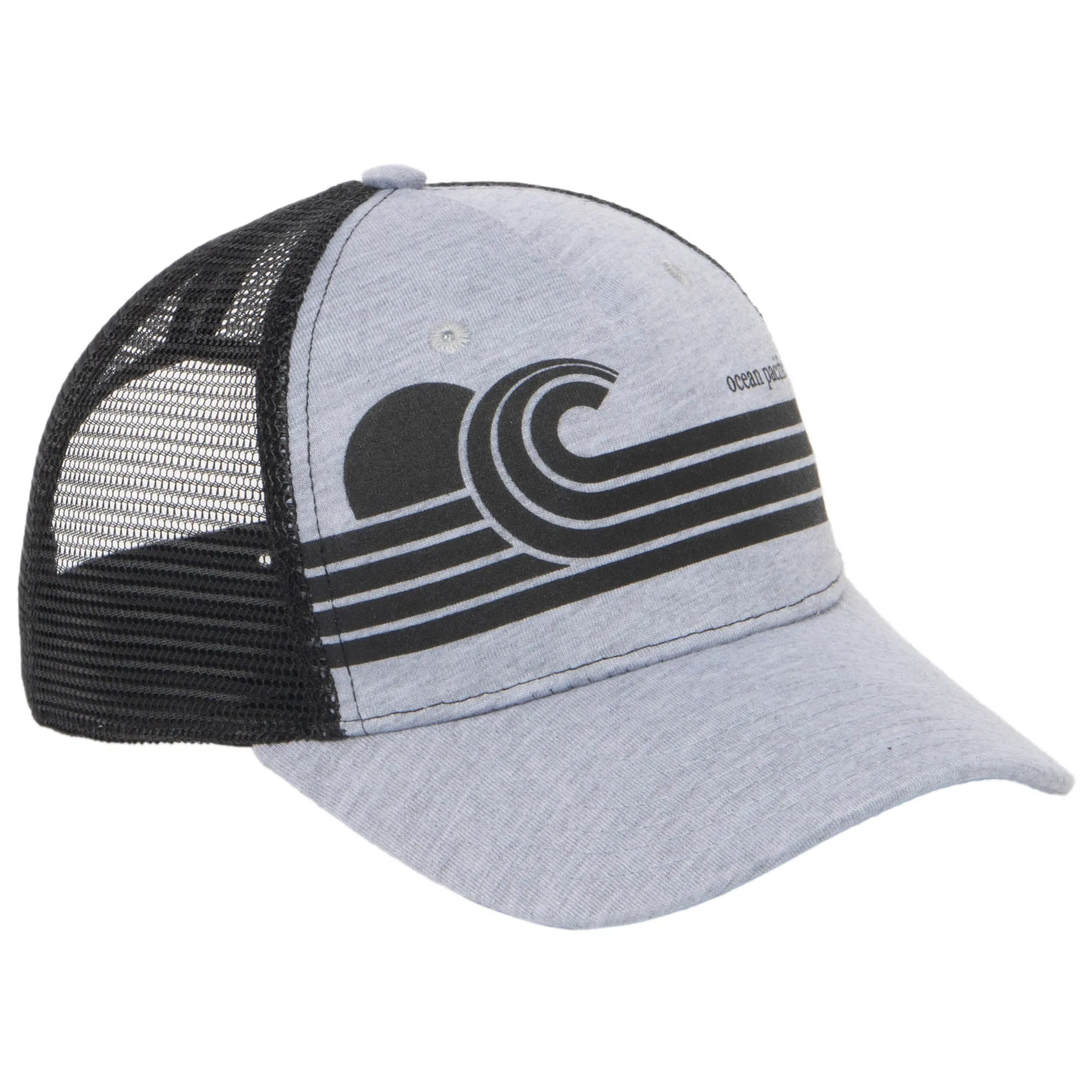 Ocean Pacific - 5 Panel Trucker Hat with Wave Print sold by San Diego Hat Company product image thumbnail 2