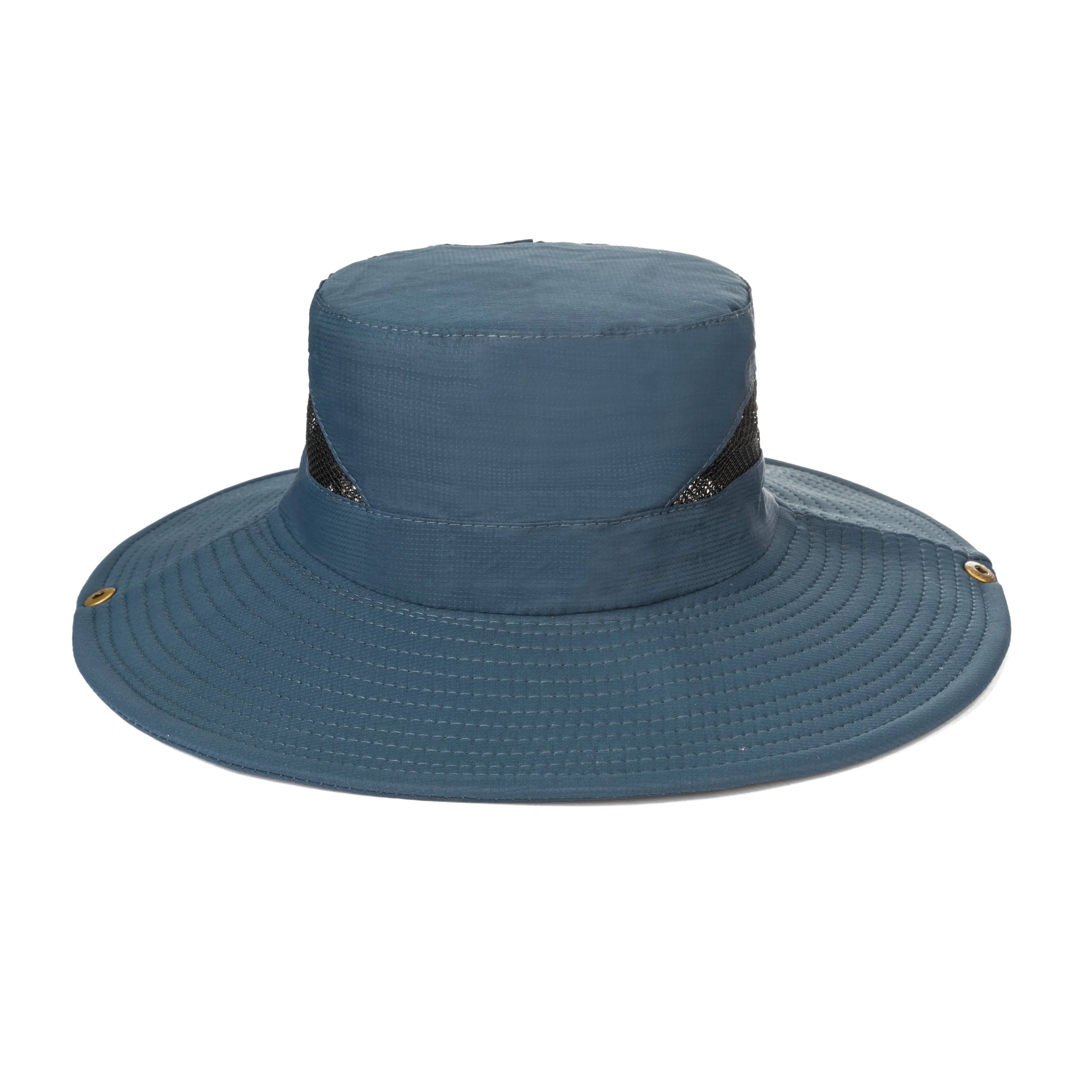 Men's Floatable Wide Brim Sun Hat With Mesh Crown Inset sold by San Diego Hat Company product image thumbnail 2