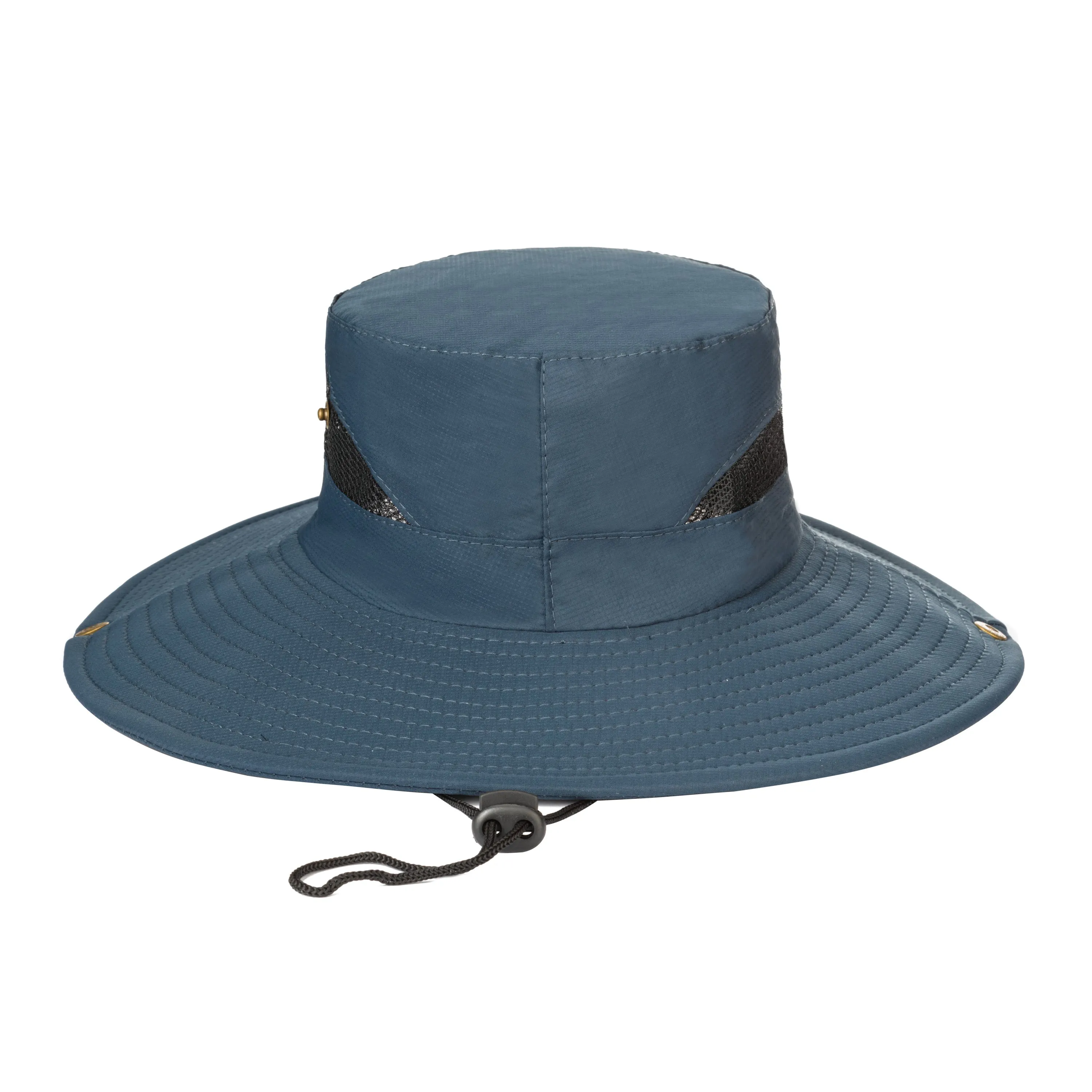 Men's Floatable Wide Brim Sun Hat With Mesh Crown Inset sold by San Diego Hat Company product image thumbnail 3
