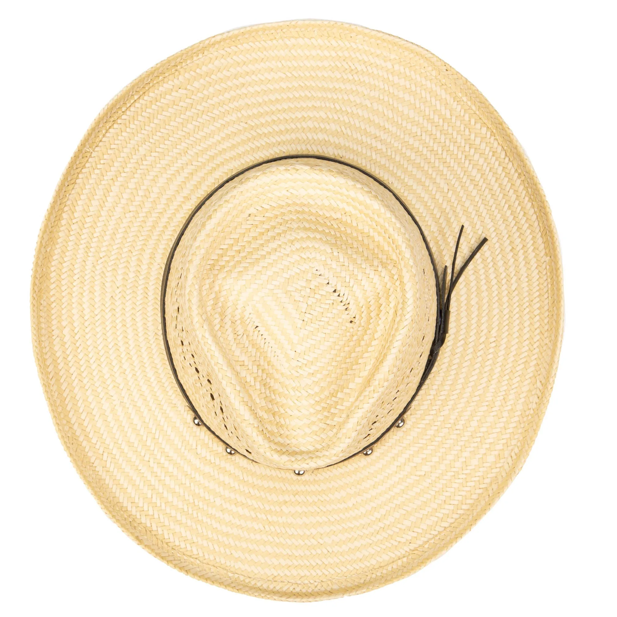 Woven West Women's Woven Paper Gambler with Studded Band sold by San Diego Hat Company product image thumbnail 5
