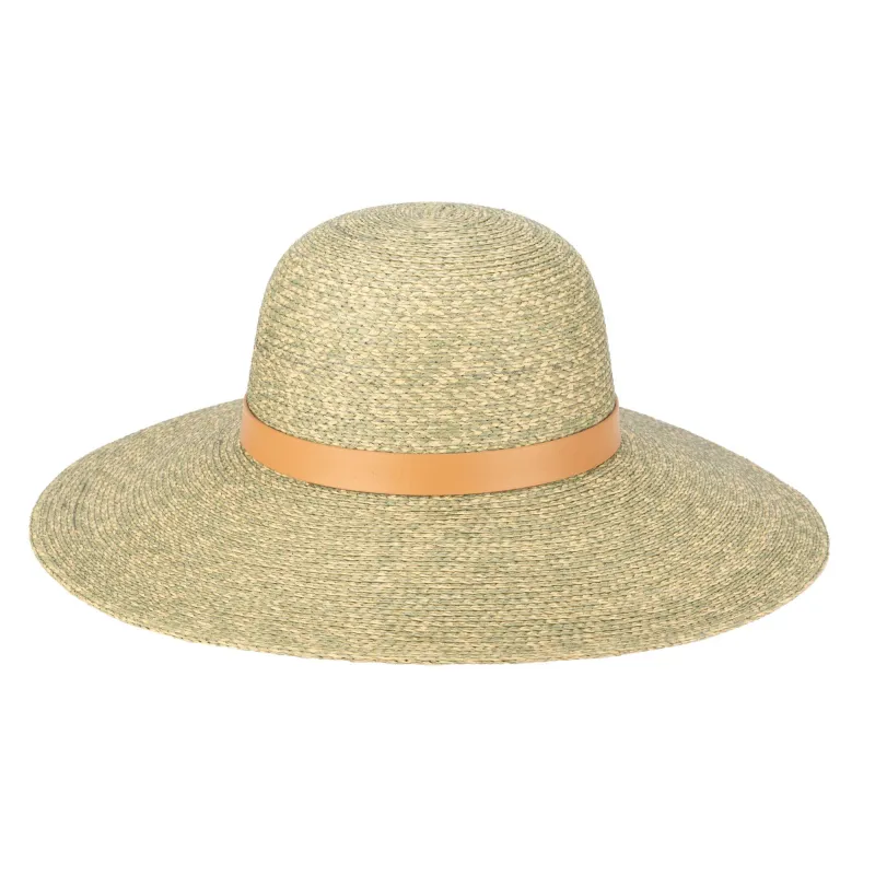 Sun Lounger - Women's Paperbraid Round Crown Sun Hat sold by San Diego Hat Company