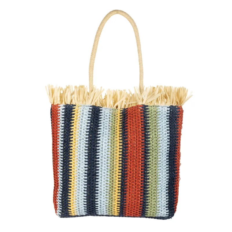 Felicity Crochet Tote-Multi made by San Diego Hat Company