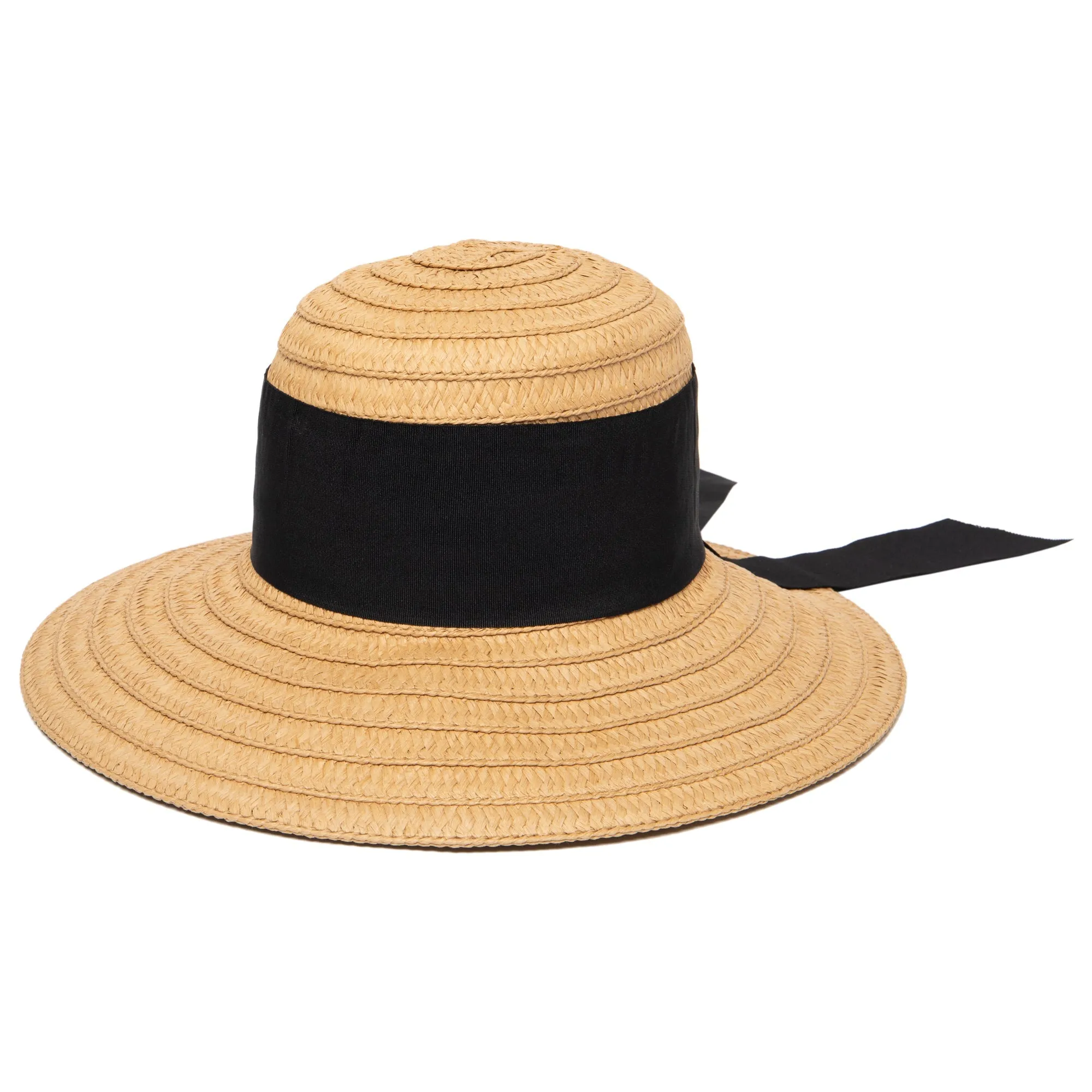 Women's Paperbraid Sun Hat With 3" Wide Grosgrain sold by San Diego Hat Company