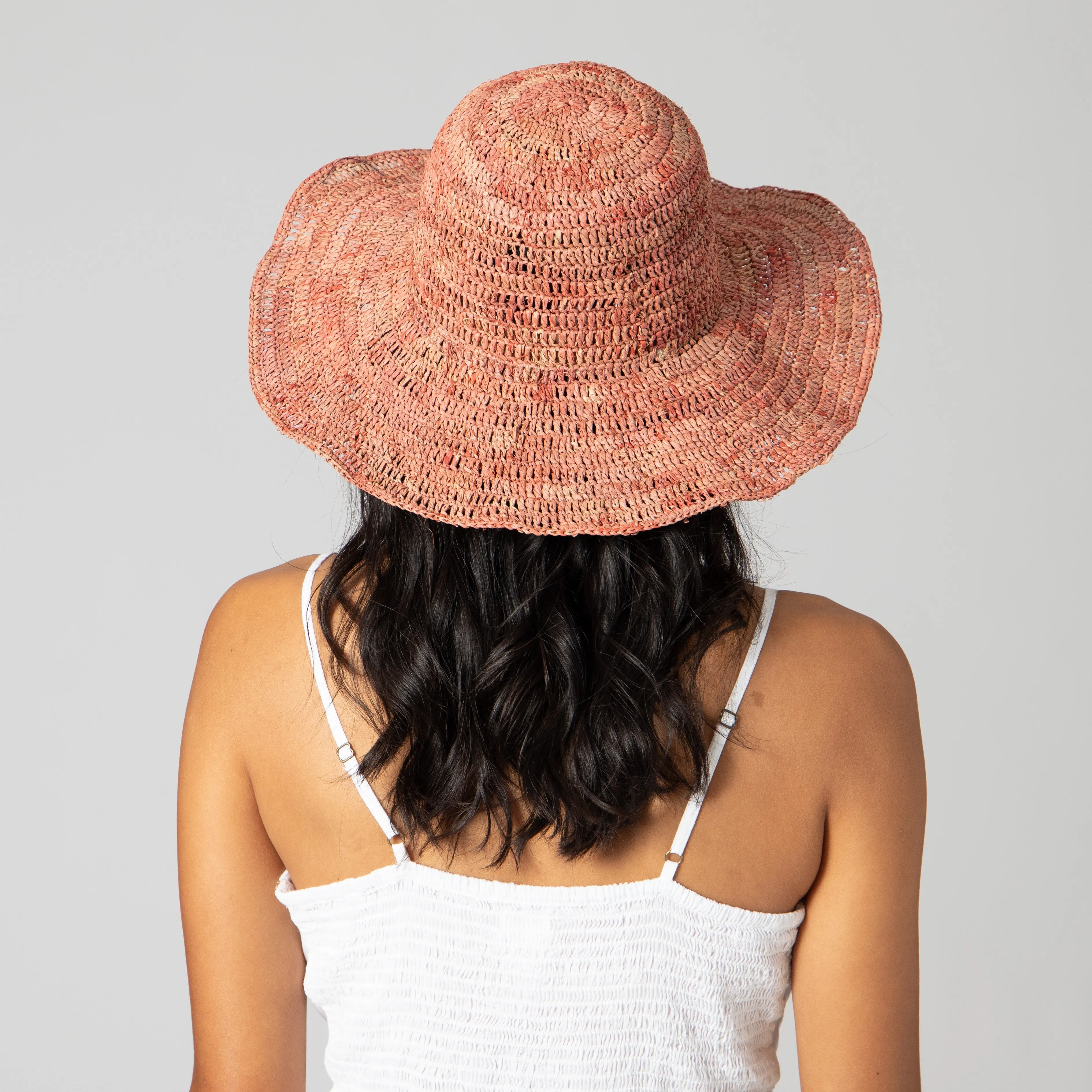 The All Natural Crochet Sun Hat sold by San Diego Hat Company product image thumbnail 4