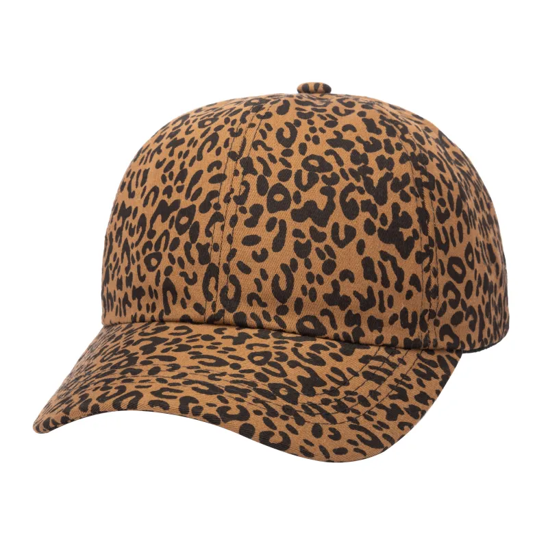 Women's Animal Print Ball Cap made by San Diego Hat Company