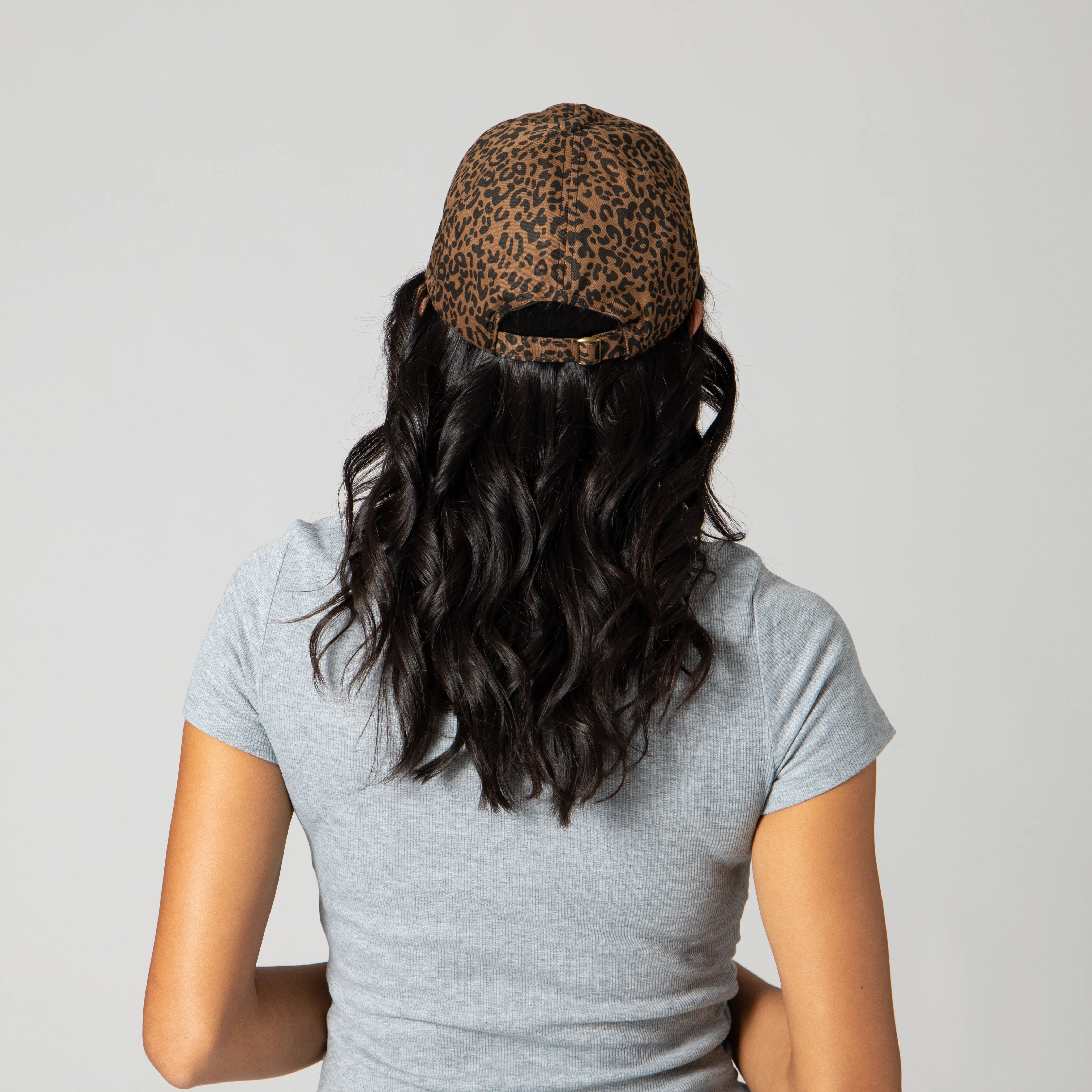 Women's Animal Print Ball Cap sold by San Diego Hat Company product image thumbnail 4