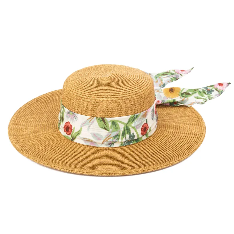 The Eden Boater sold by San Diego Hat Company