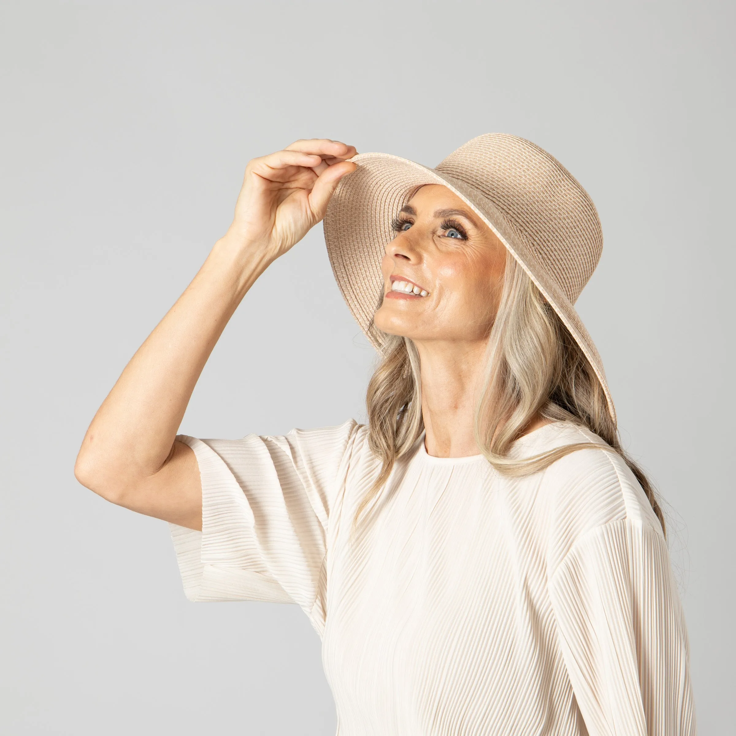 Daylight Asymmetrical Women's Sun Hat sold by San Diego Hat Company product image thumbnail 2