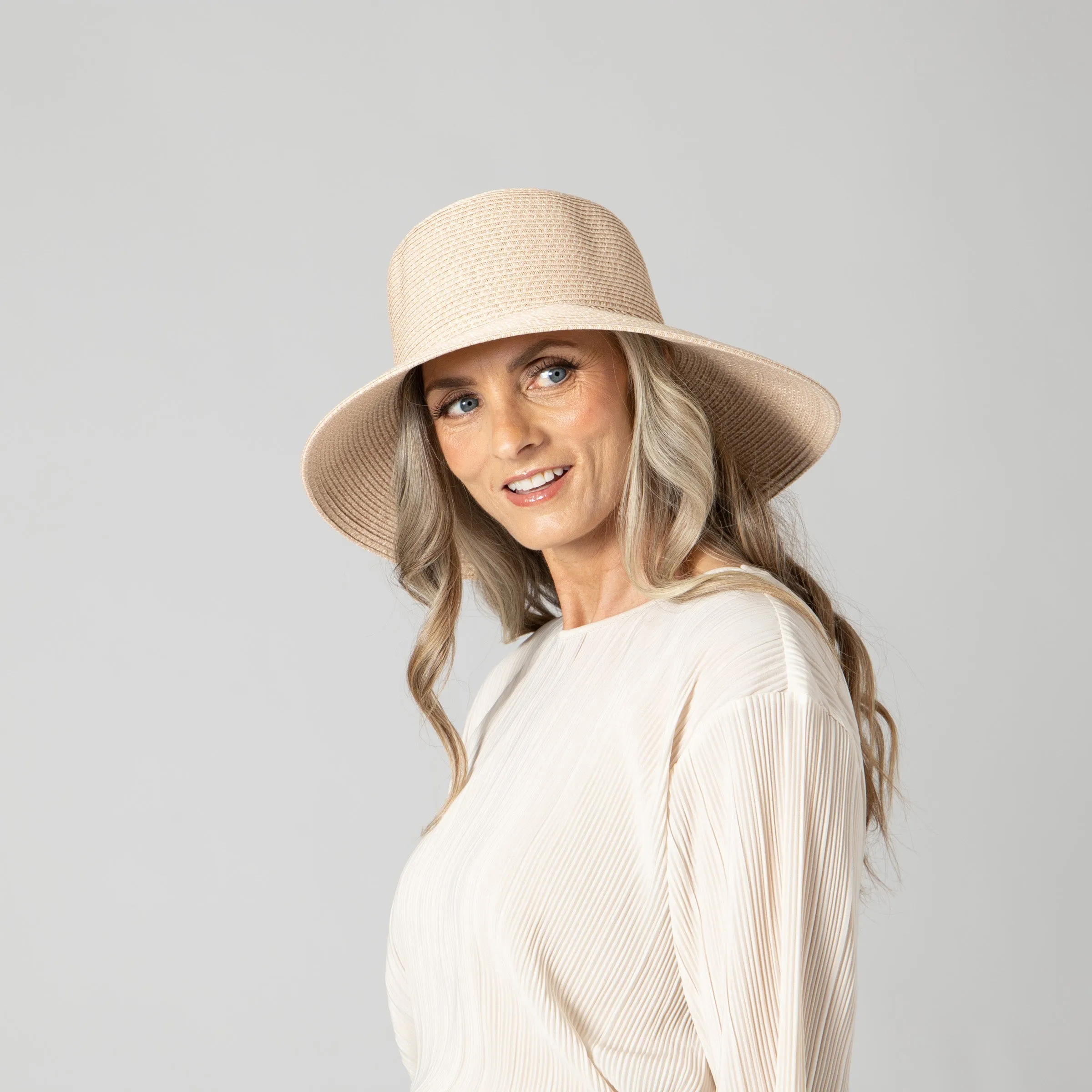 Daylight Asymmetrical Women's Sun Hat sold by San Diego Hat Company product image thumbnail 3