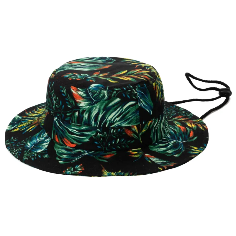 Women's Novelty Pattern Fisherman Bucket With Adjustable Chin Cord sold by San Diego Hat Company