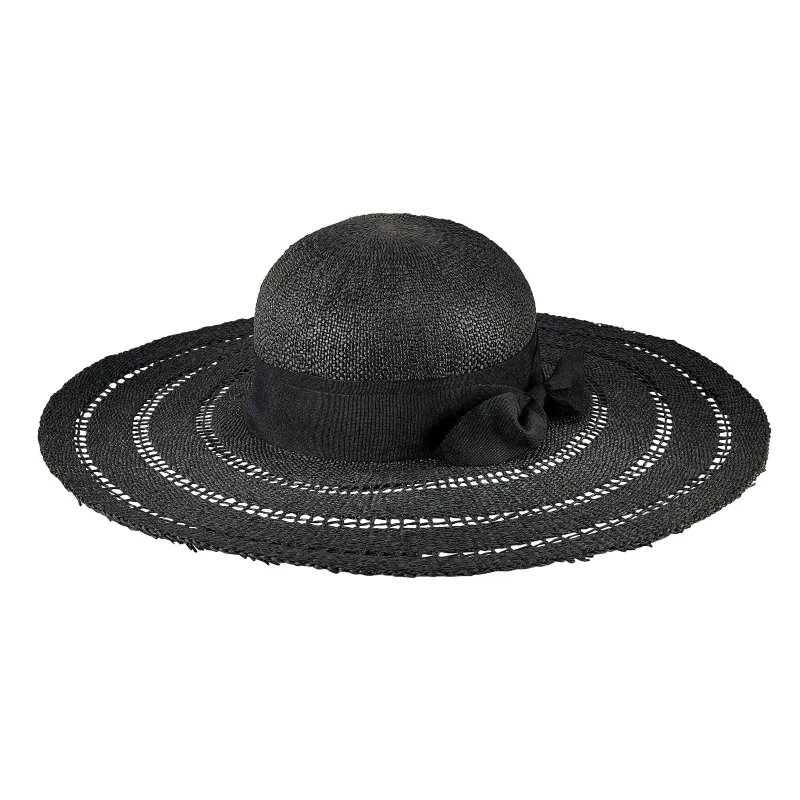 Women's Open Weave Brim w/ Knotted Tie sold by San Diego Hat Company