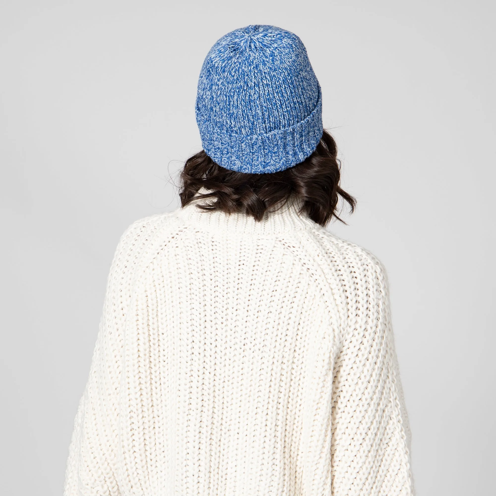 Women's Marled Knit Cuff Beanie sold by San Diego Hat Company product image thumbnail 4