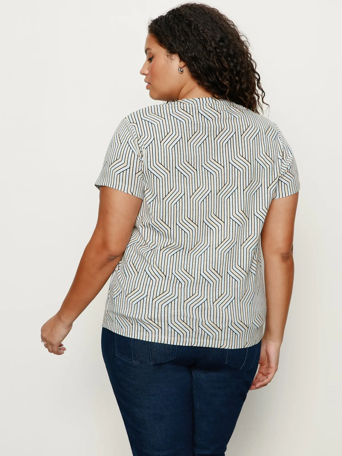 The Perfect Tee Arctic Wave Extended Sizing sold by Sanctuary product image thumbnail 3
