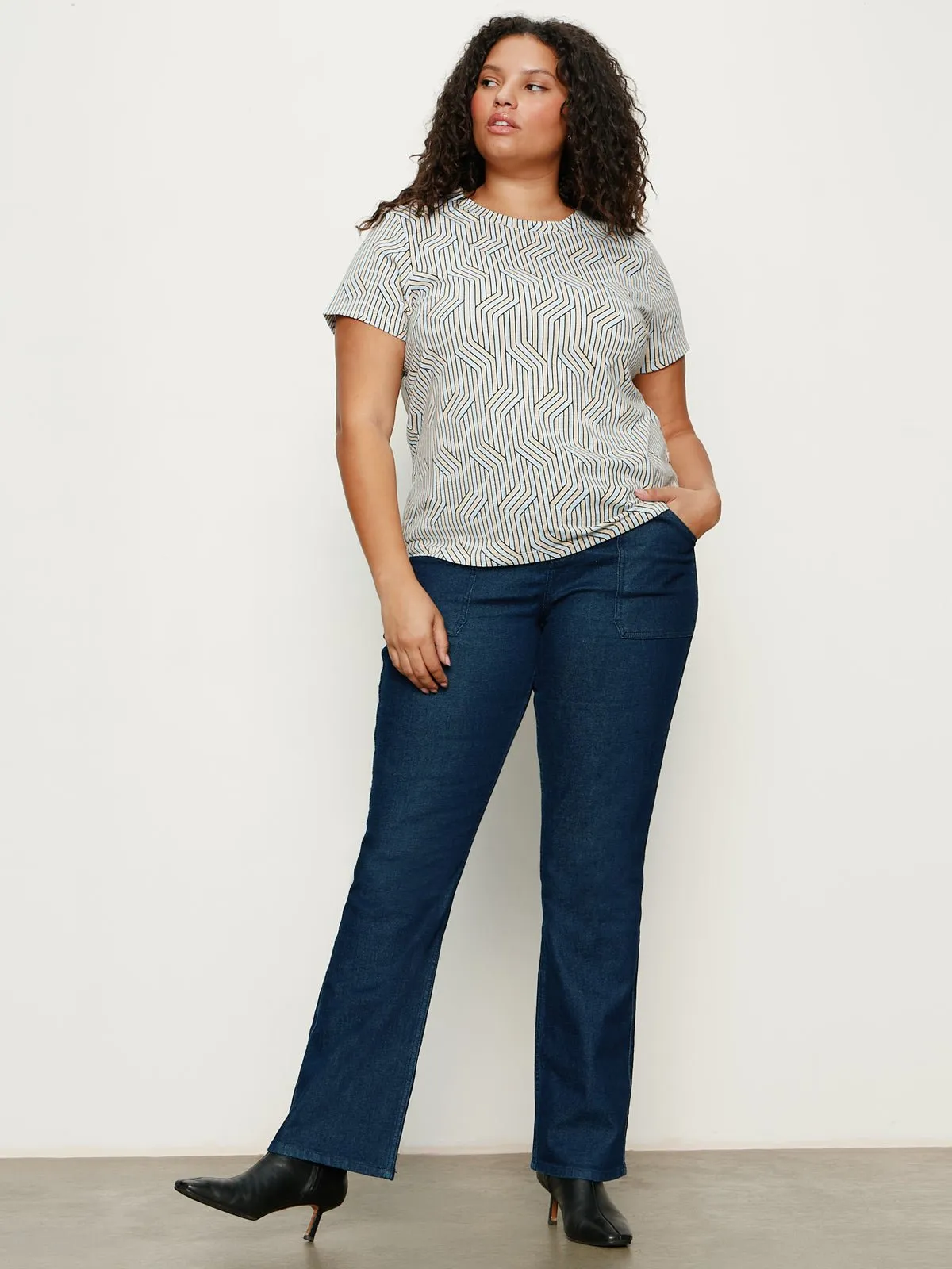 The Perfect Tee Arctic Wave Extended Sizing sold by Sanctuary product image thumbnail 2