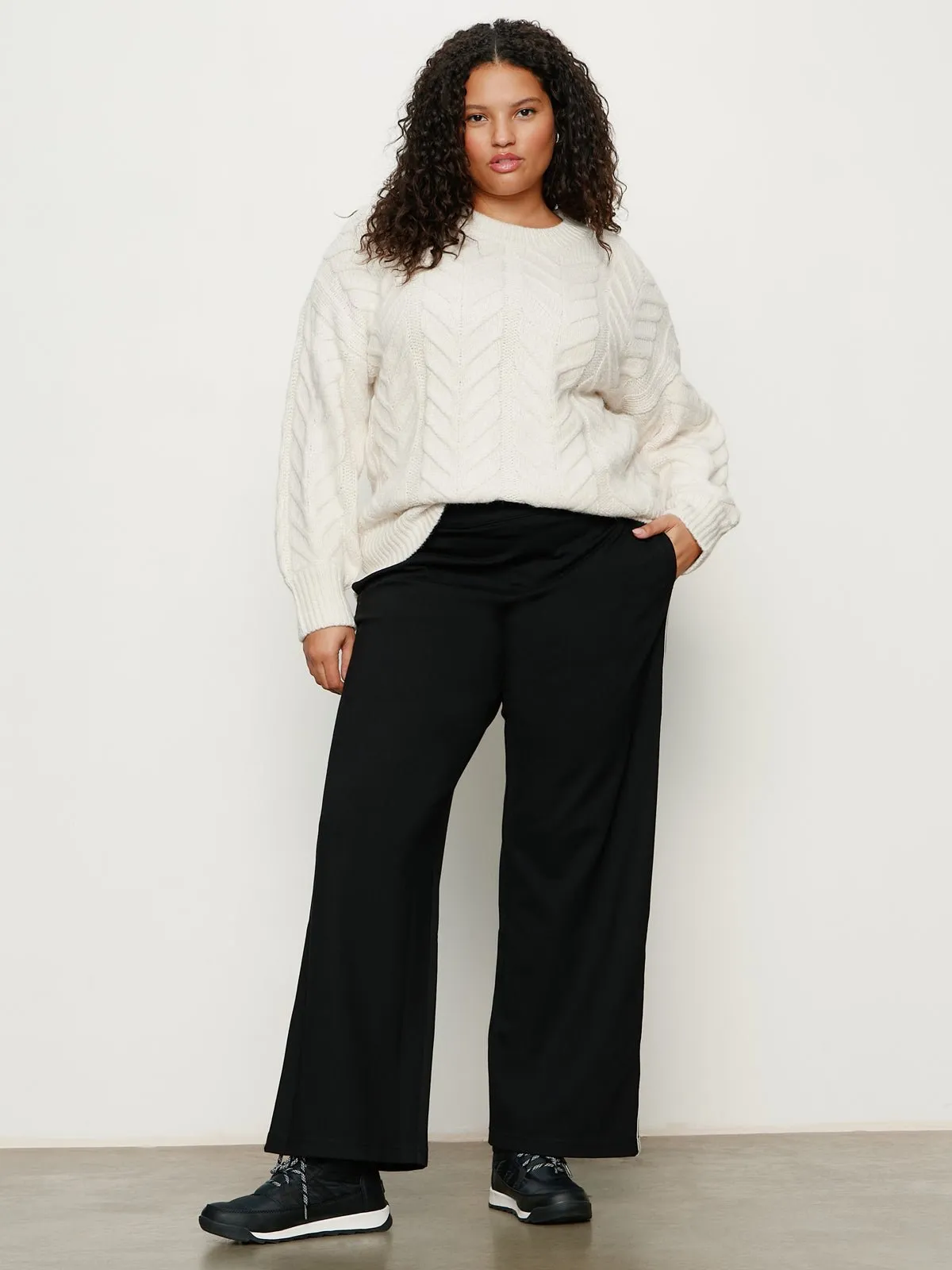 Runway Track Pant Black Extended Sizing sold by Sanctuary product image thumbnail 2