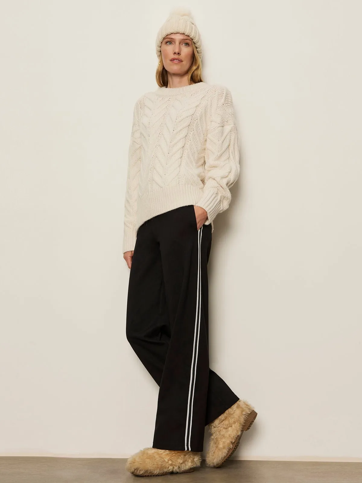 Snow Bunny Statement Sweater Chalk sold by Sanctuary product image thumbnail 5