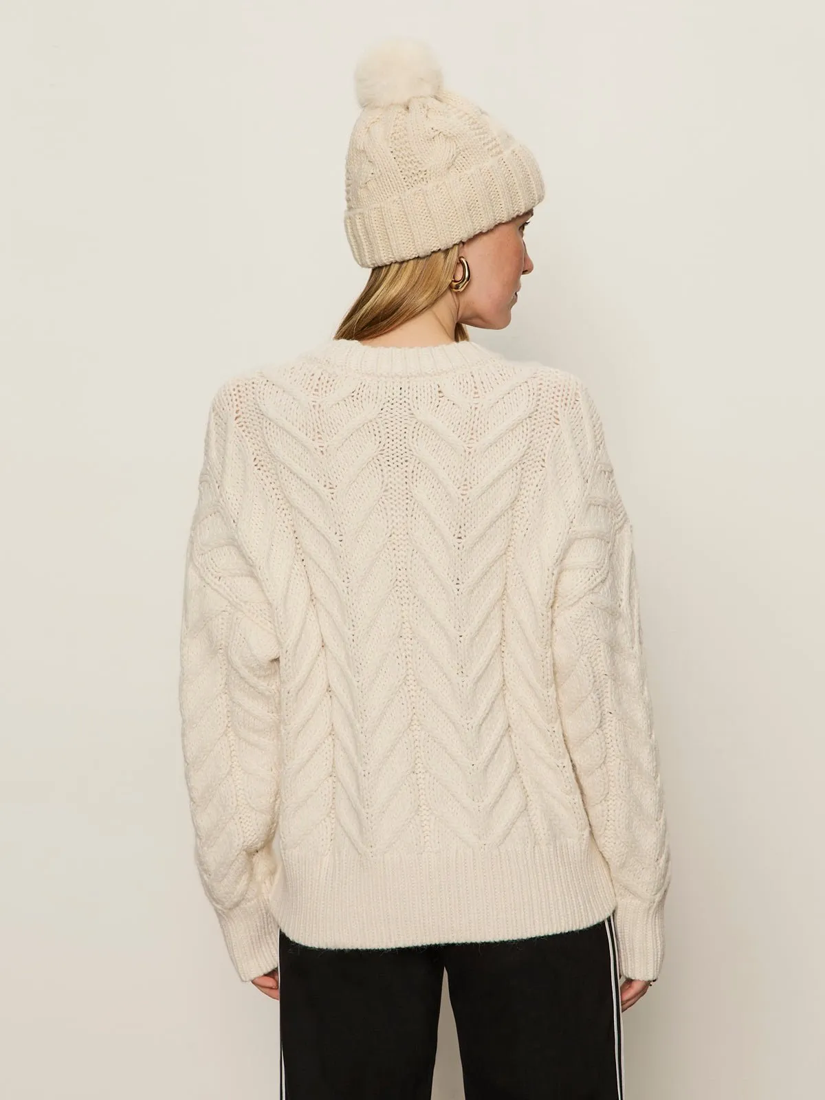 Snow Bunny Statement Sweater Chalk sold by Sanctuary product image thumbnail 4