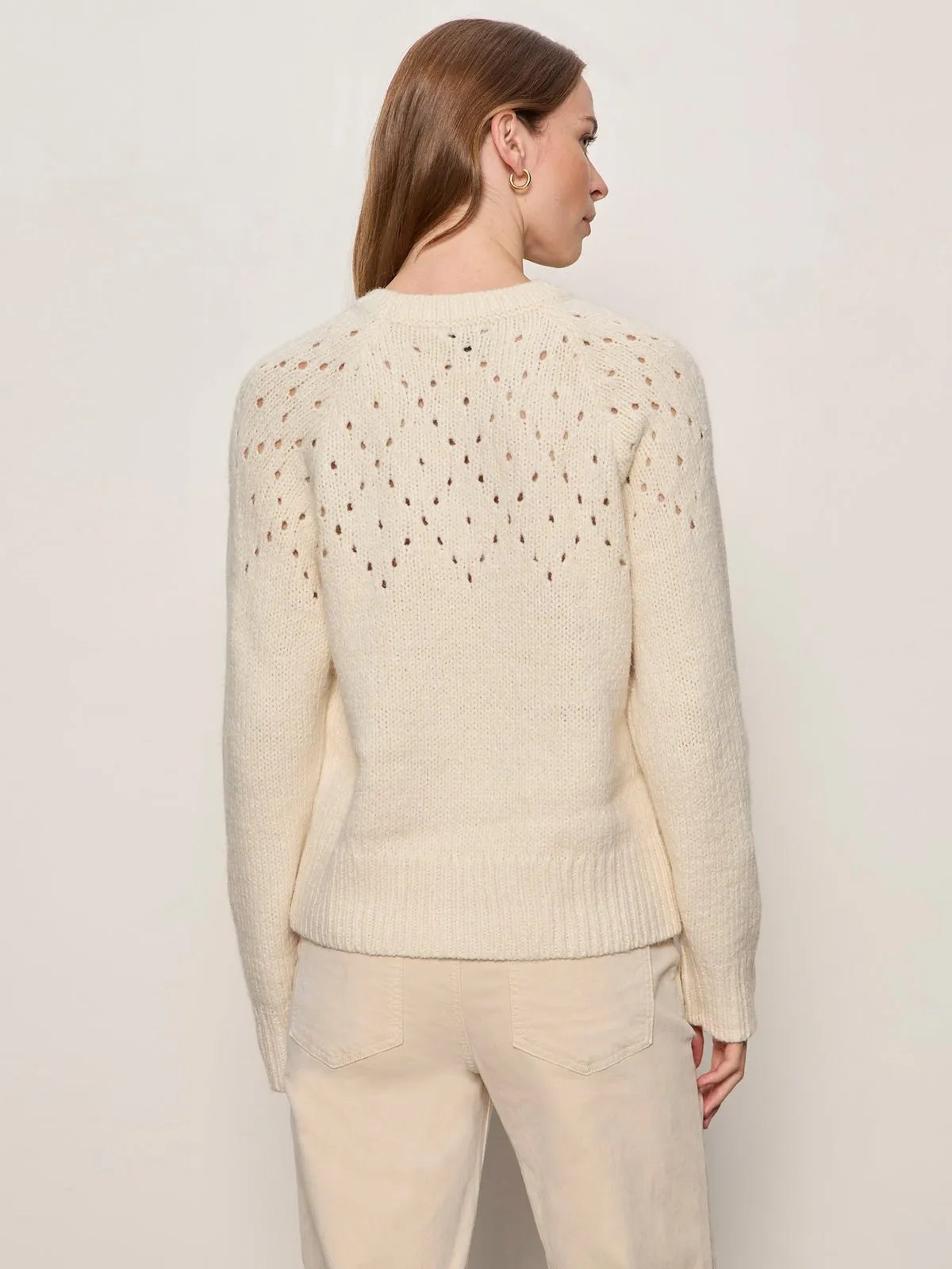 Femme Openwork Sweater Vanilla Creme sold by Sanctuary product image thumbnail 3