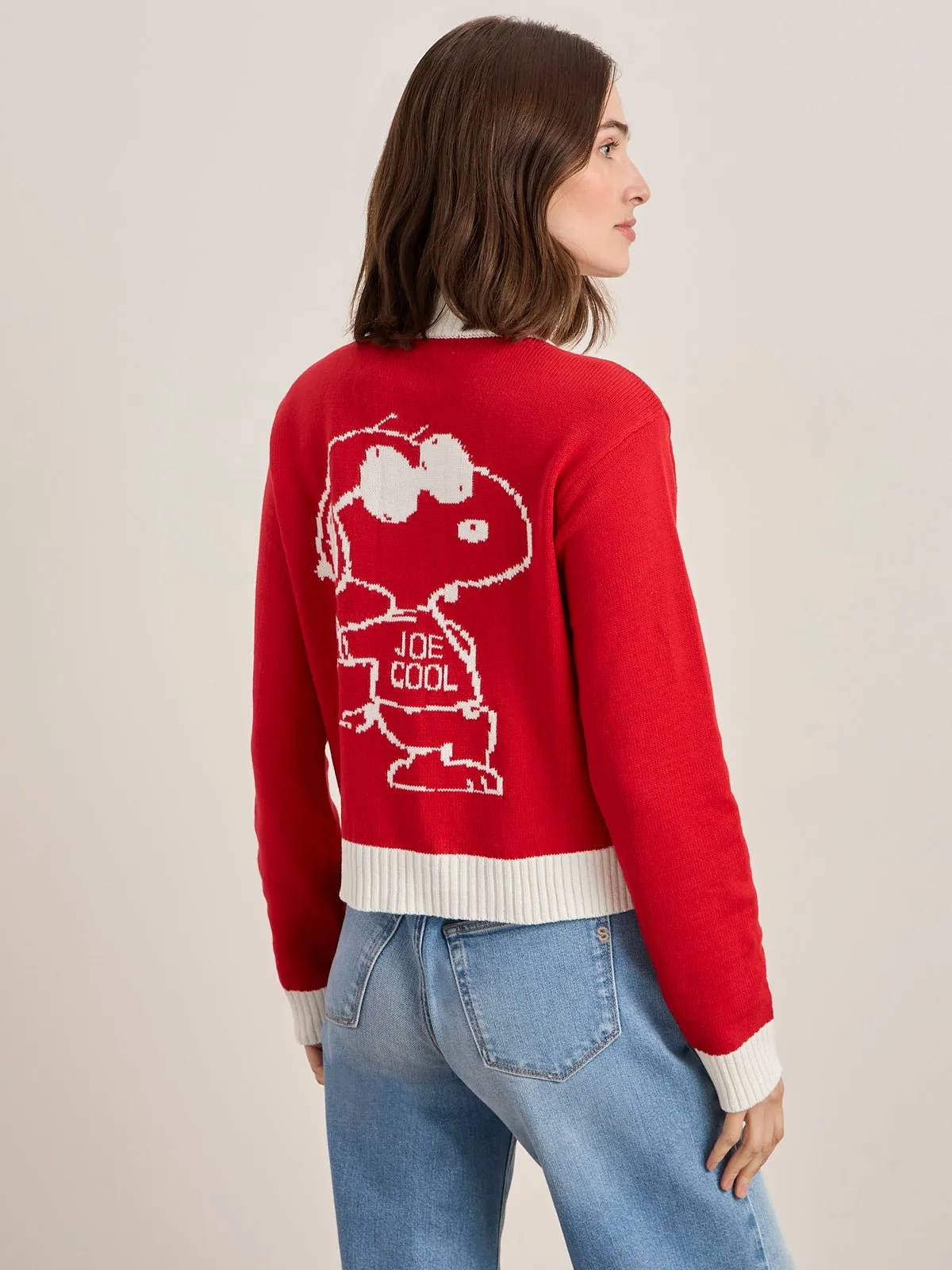 Sanctuary x PEANUTS 75th Anniversary Joe Cool Zip Up Sweater sold by Sanctuary product image thumbnail 5