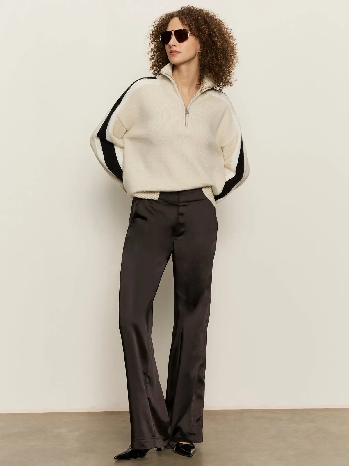 Modern Satin Trouser Black sold by Sanctuary product image thumbnail 4