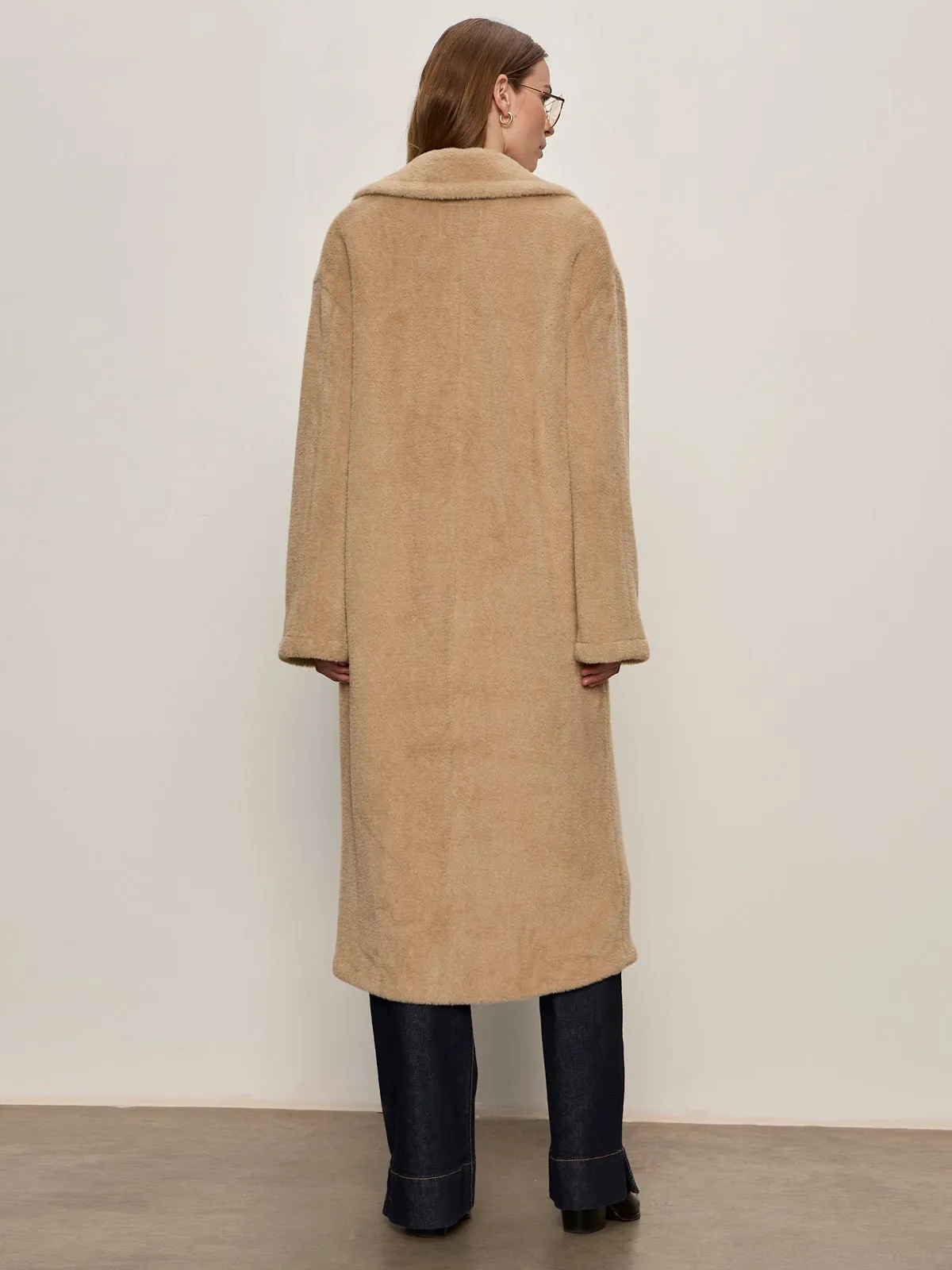 Live In Fur Coat Warm Camel sold by Sanctuary product image thumbnail 4