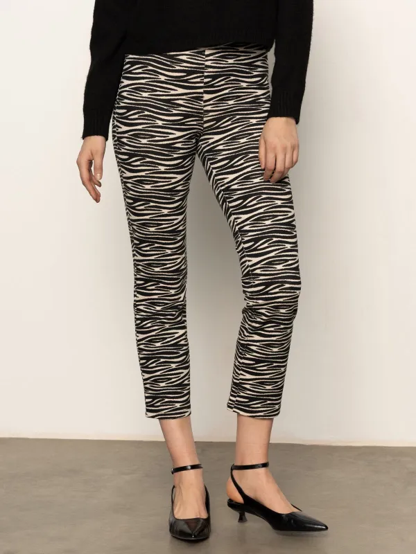 Carnaby Kick Crop Legging Fluid Zebra sold by Sanctuary