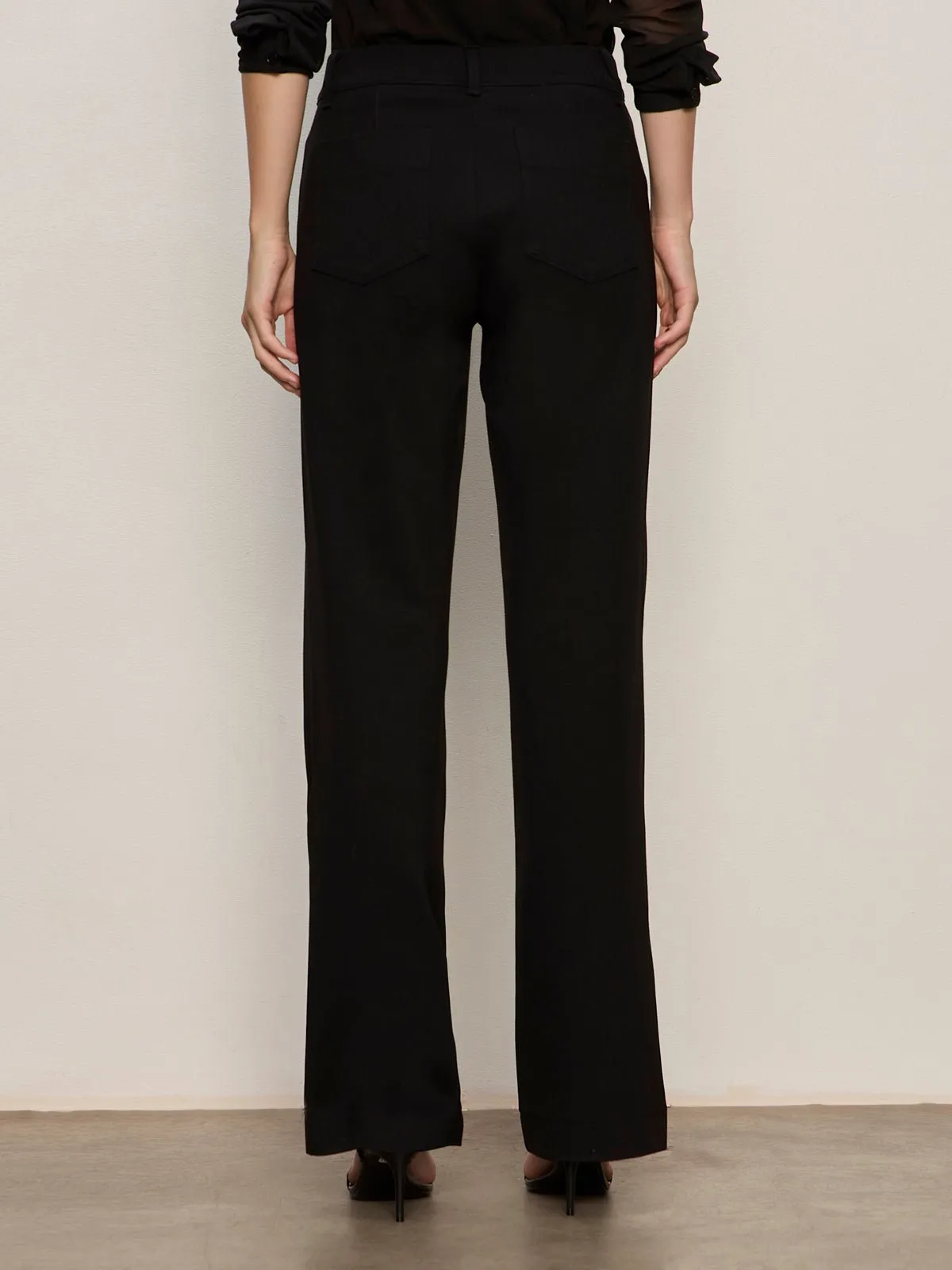 Marine Ponte Pant Black sold by Sanctuary product image thumbnail 3