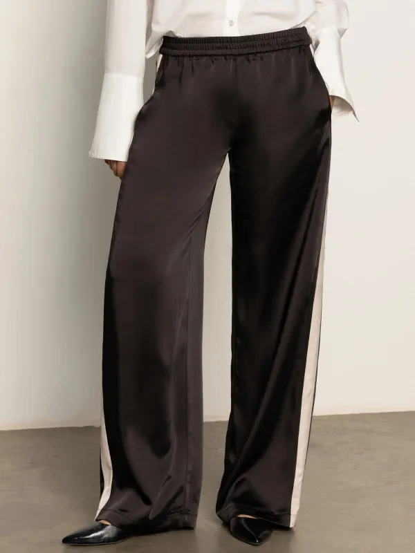 Satin Track Pant Black sold by Sanctuary