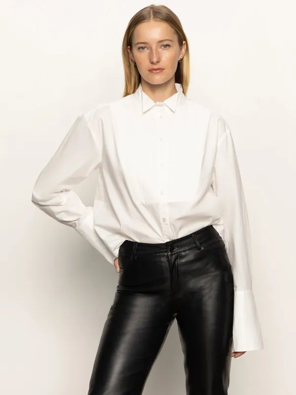 New Era Tuxedo Shirt White sold by Sanctuary