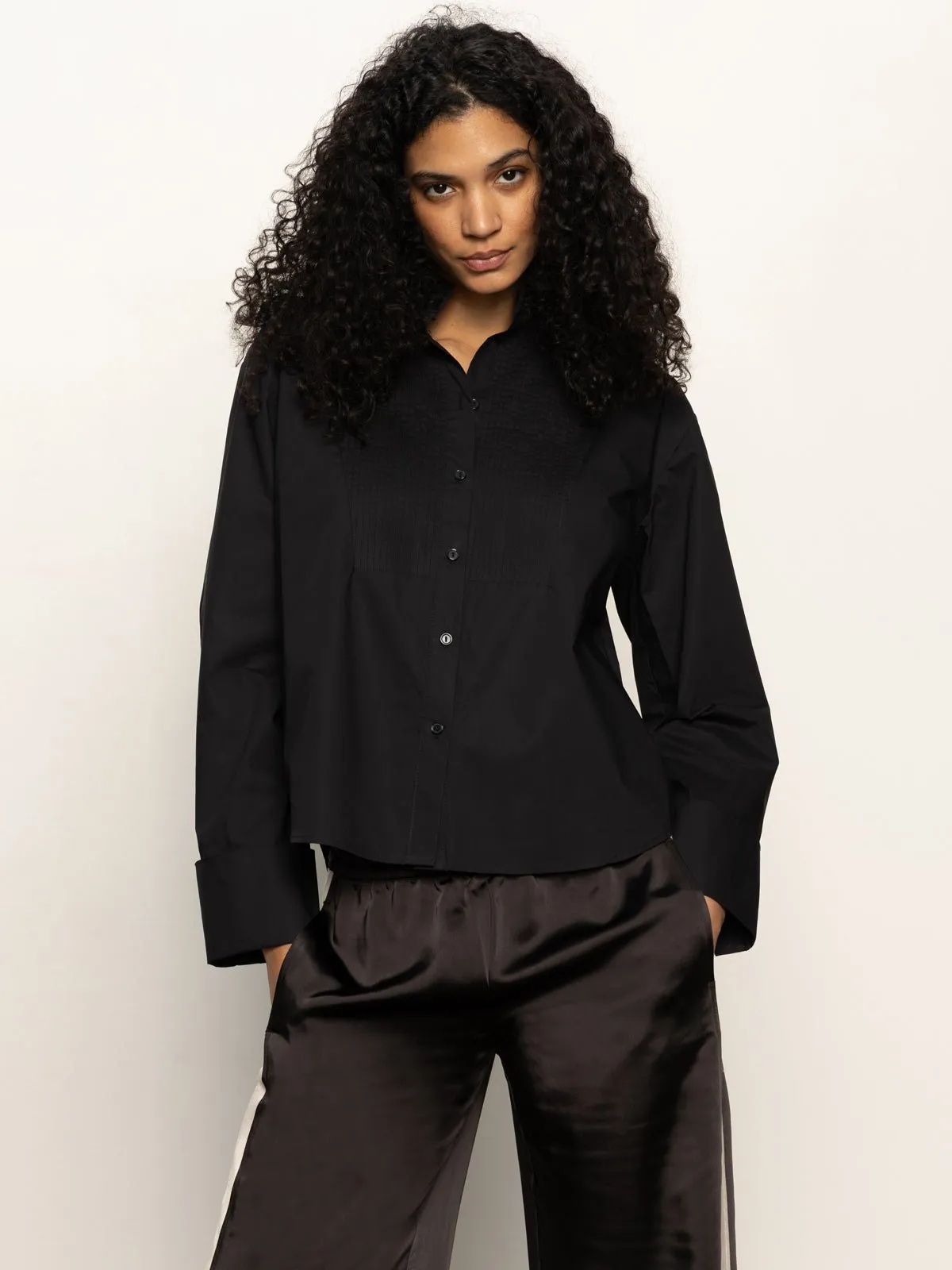 New Era Tuxedo Shirt Black sold by Sanctuary product image thumbnail 2