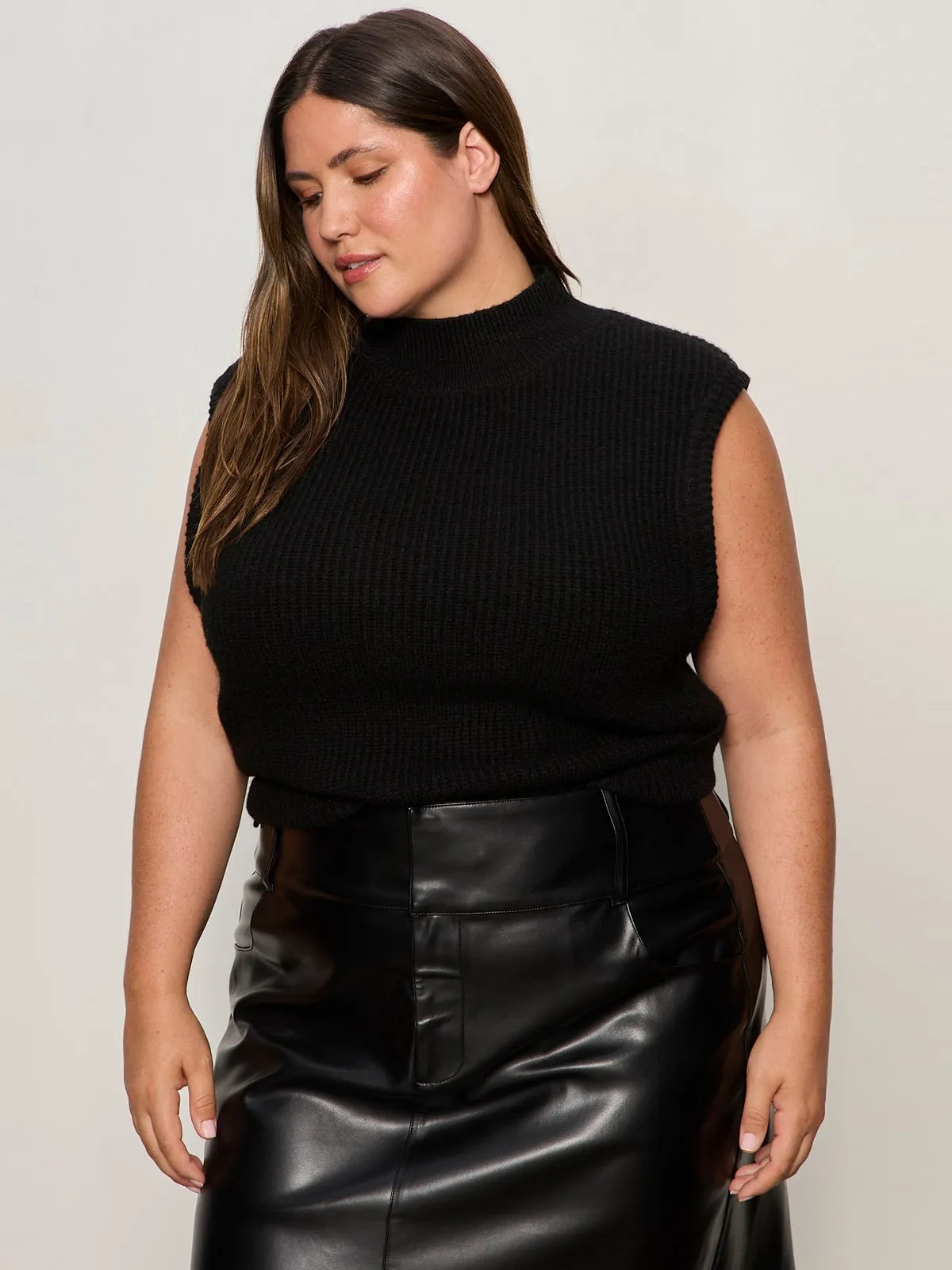 City Sweater Shell Black Extended Sizing sold by Sanctuary product image thumbnail 2