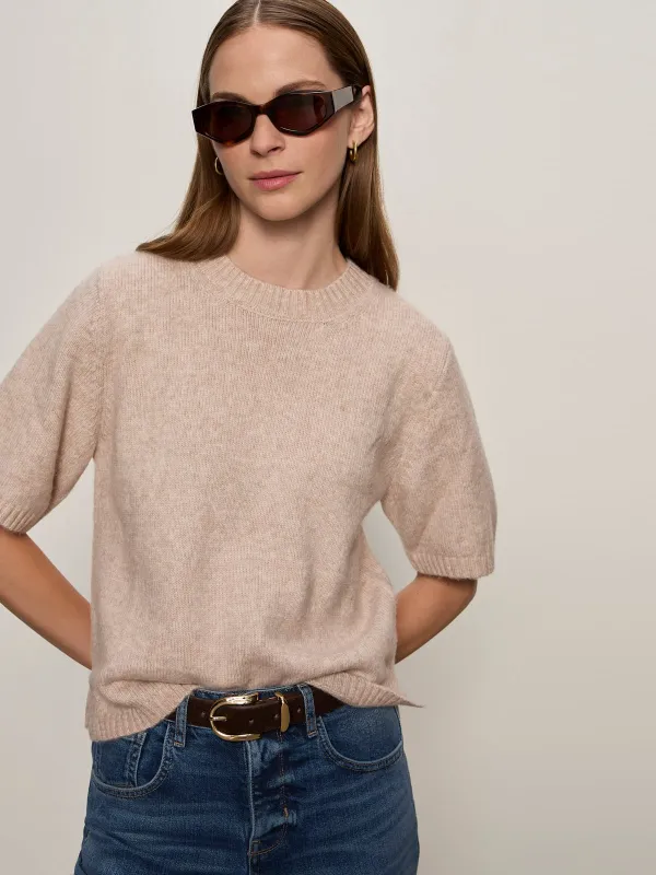 Perfect Sweater Tee Fawn made by Sanctuary