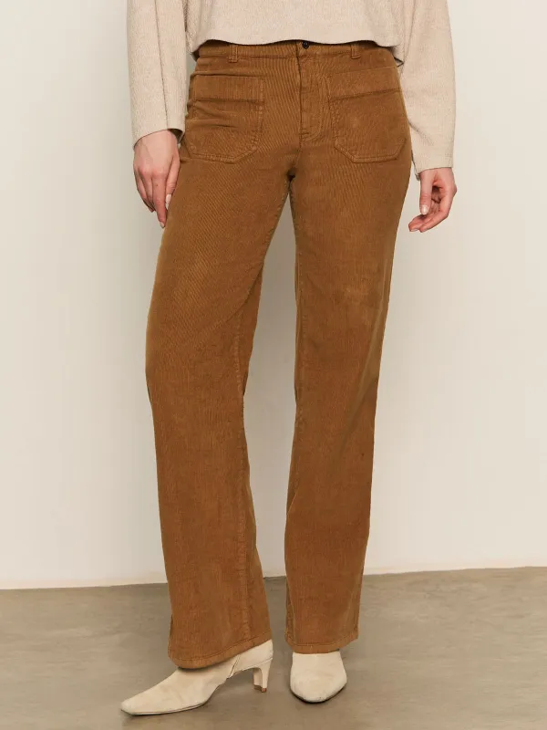 Corduroy Marine Pant Bronze sold by Sanctuary