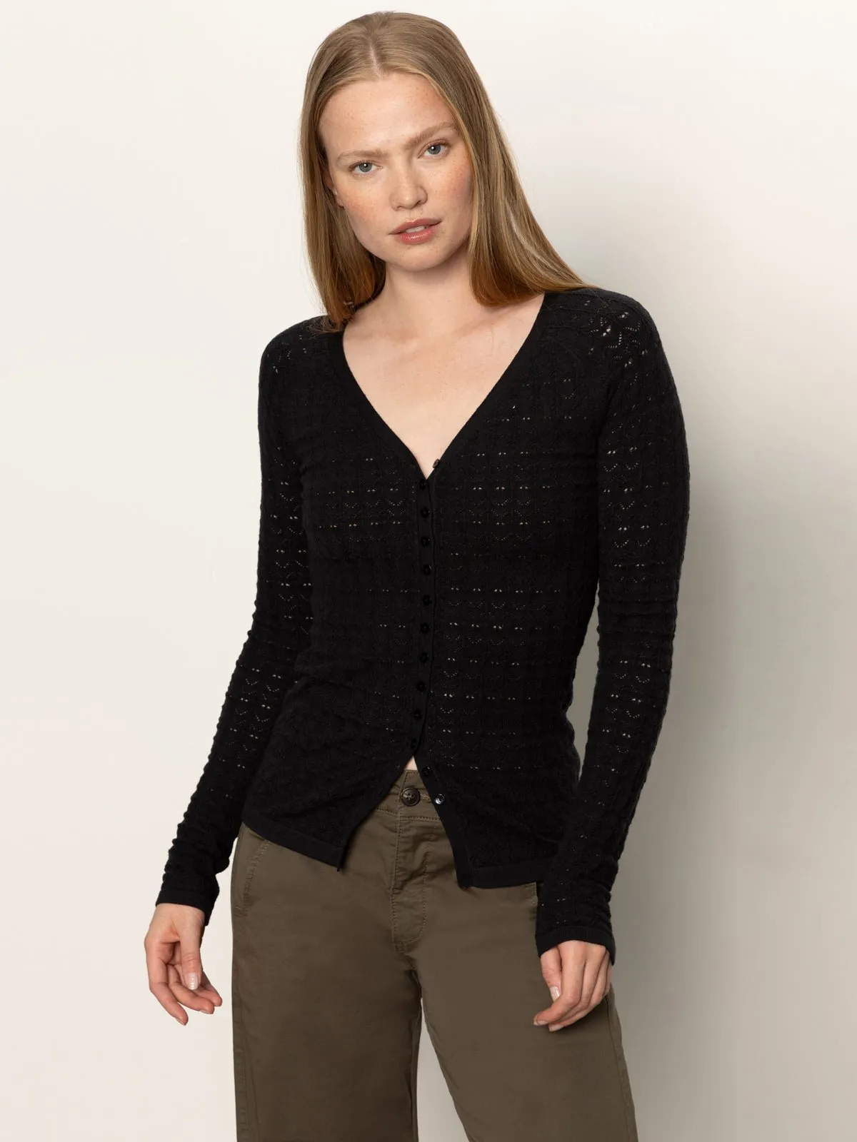 Fitted Raglan Cardi Black sold by Sanctuary product image thumbnail 2
