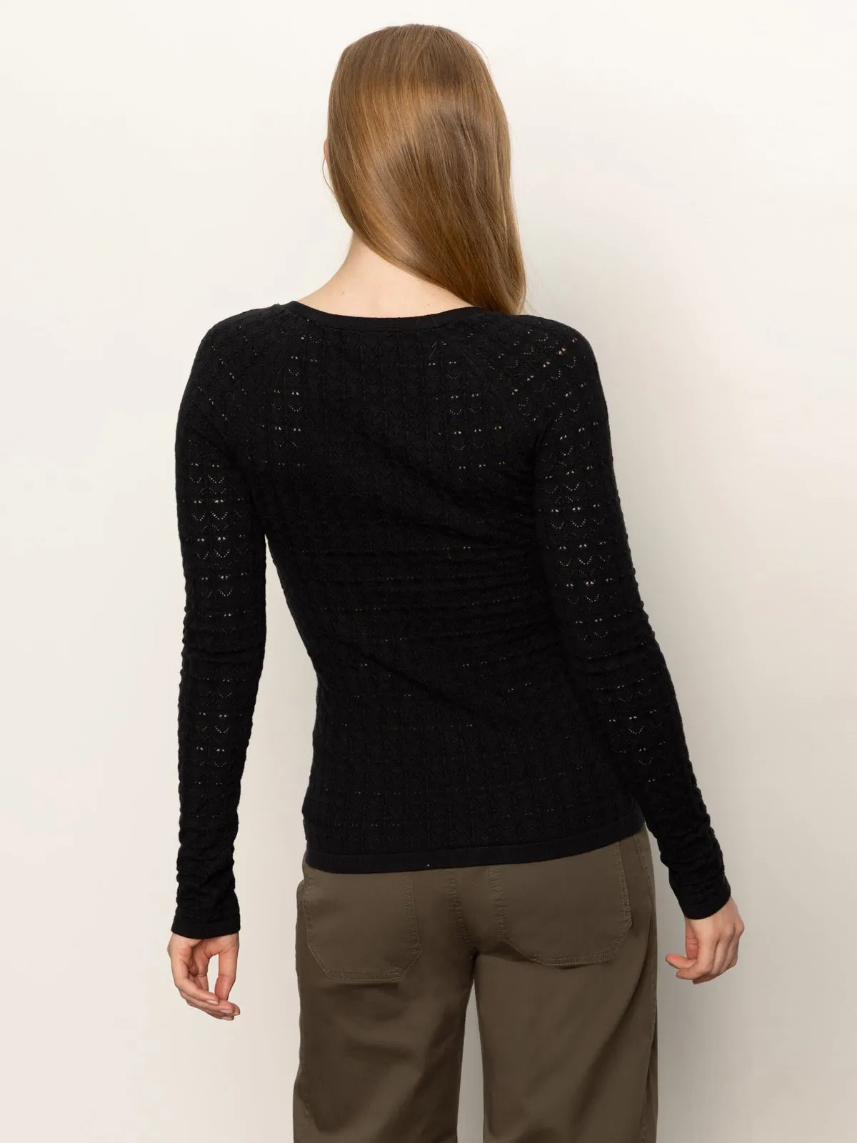 Fitted Raglan Cardi Black sold by Sanctuary product image thumbnail 4
