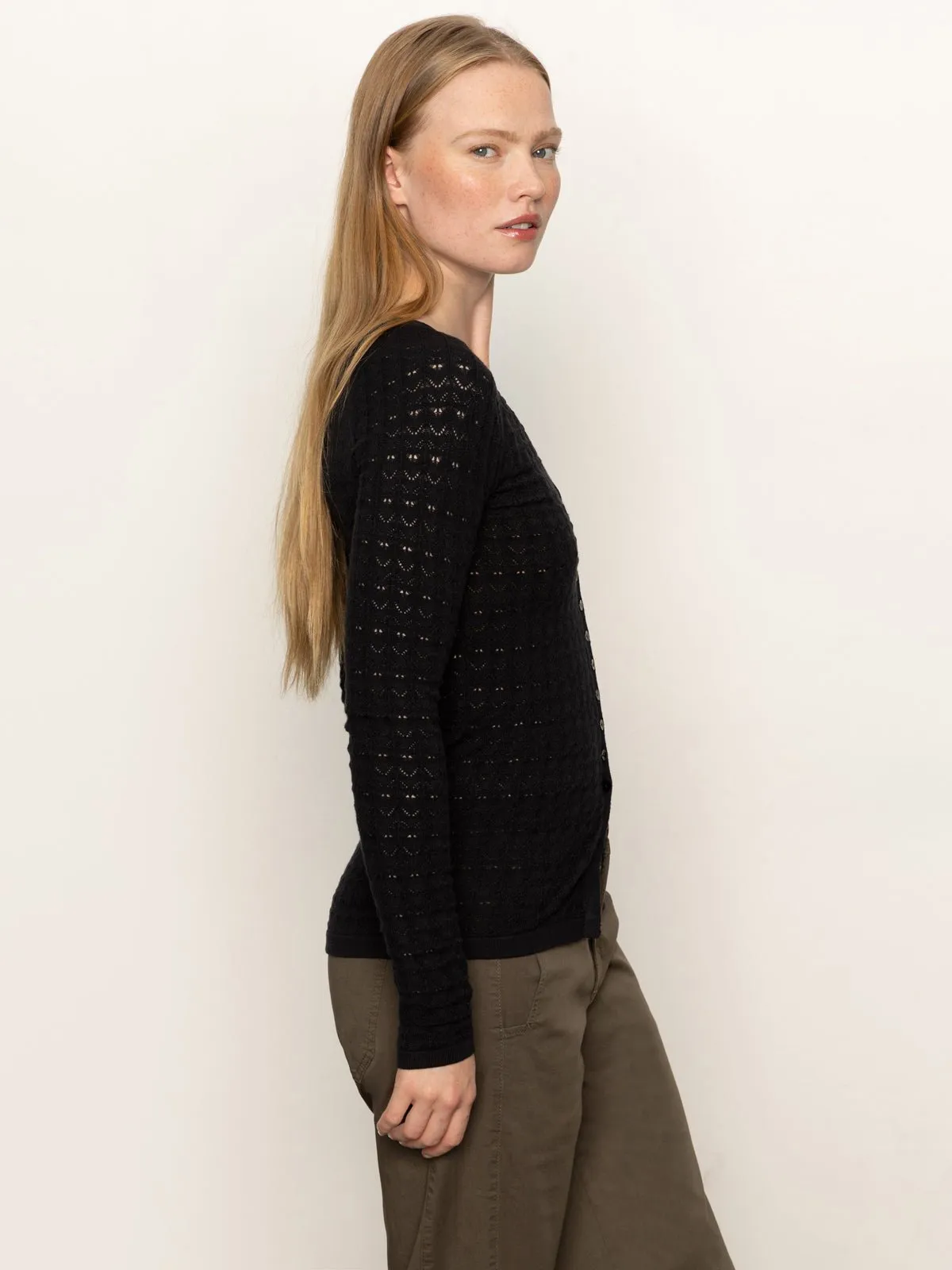 Fitted Raglan Cardi Black sold by Sanctuary product image thumbnail 3