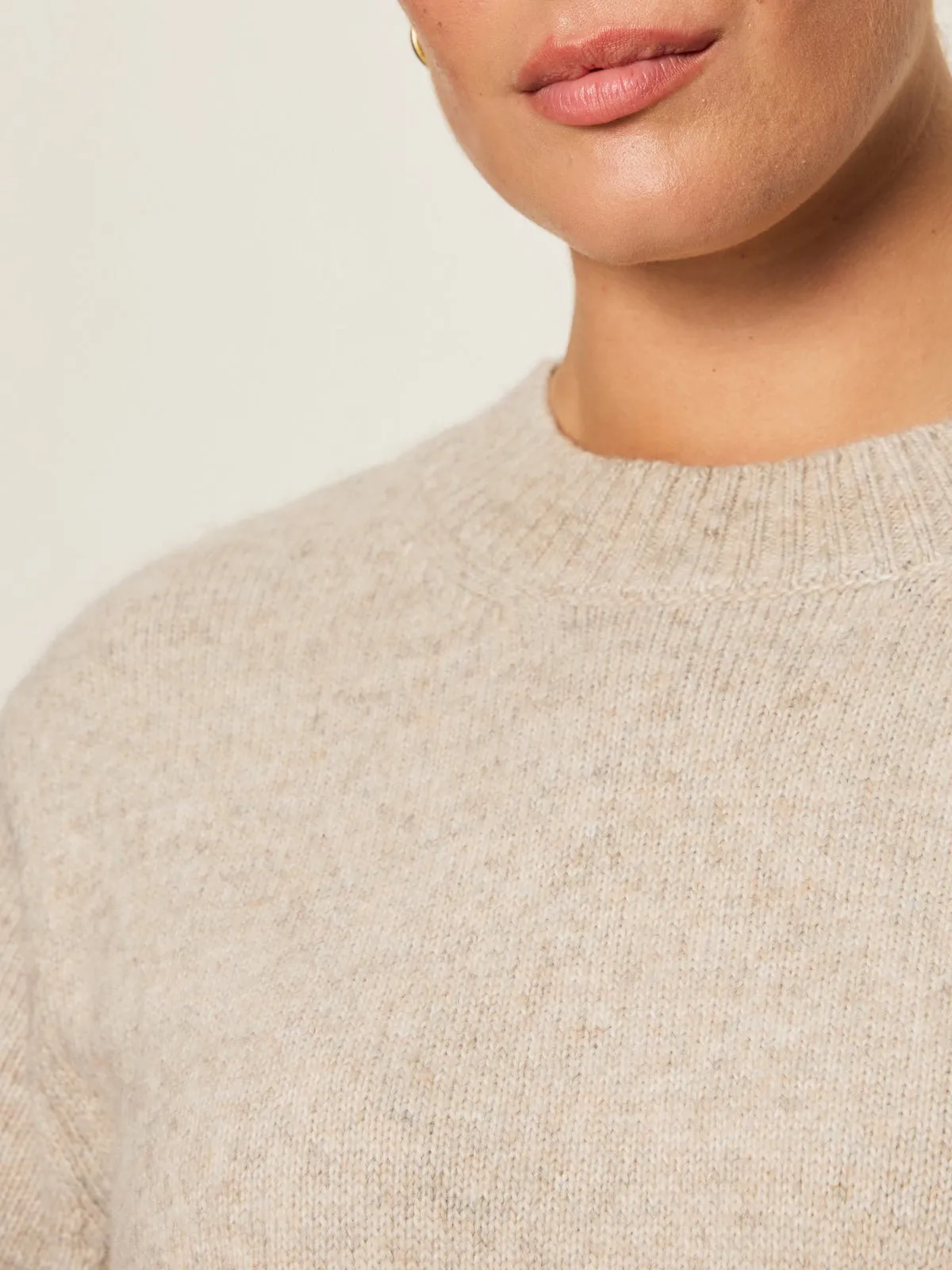 Perfect Sweater Tee Heather Pearl Extended Sizing sold by Sanctuary product image thumbnail 4