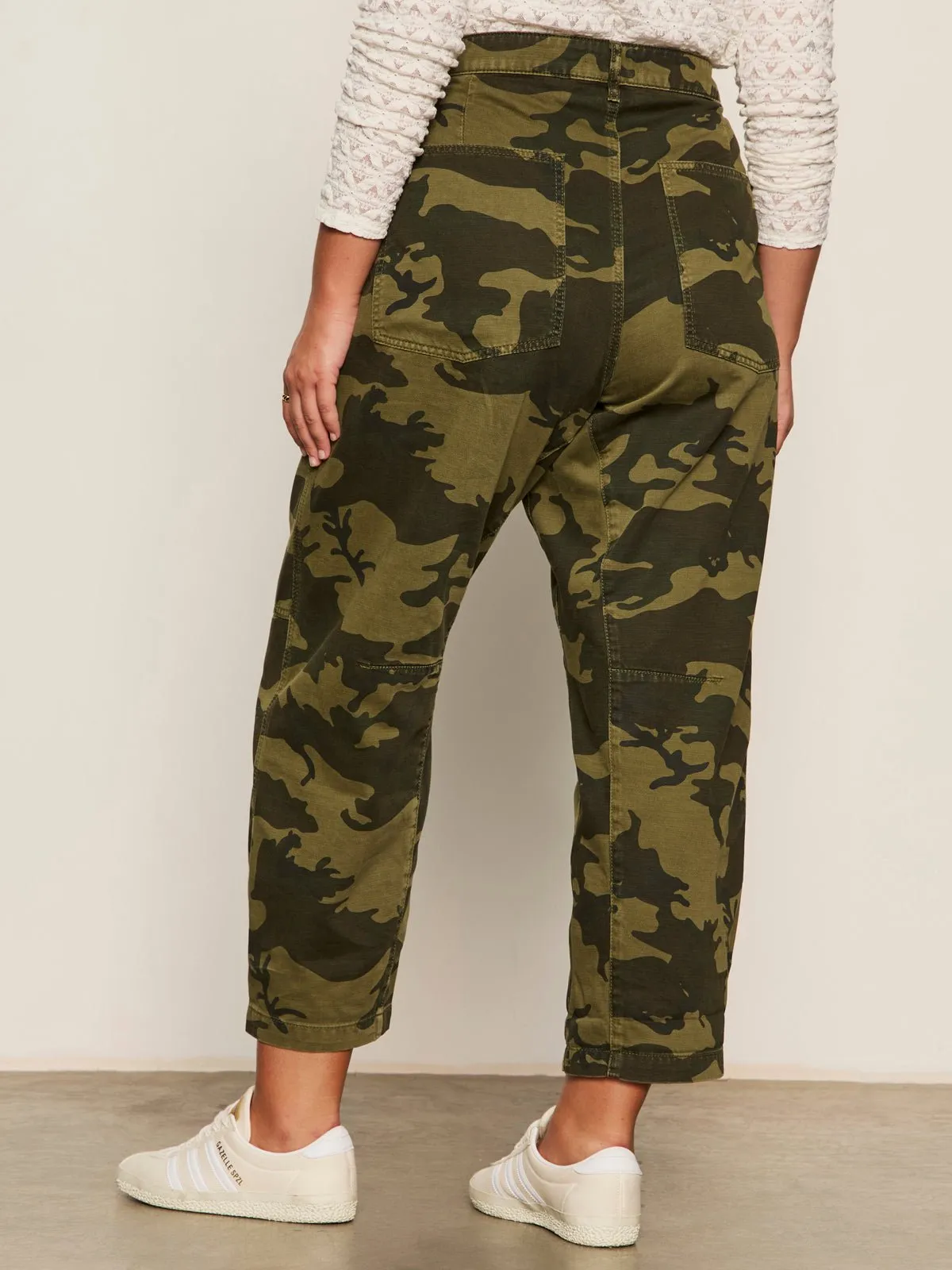 Boyfriend Utility Pant Rambler Camo Extended Sizing sold by Sanctuary product image thumbnail 3